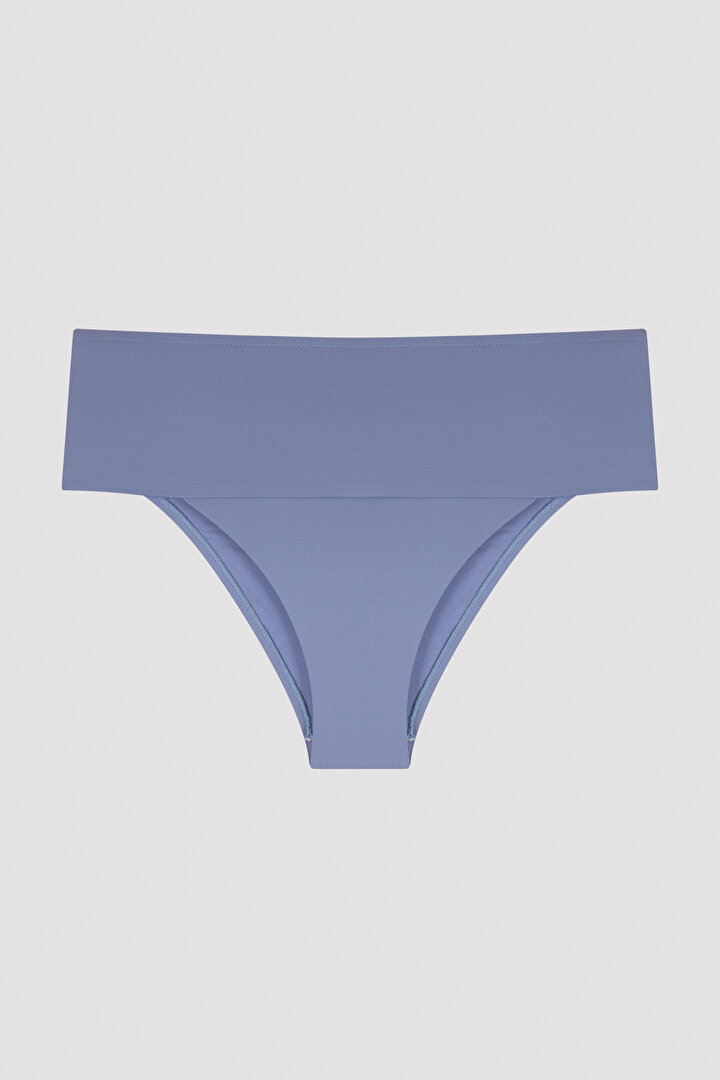 Koyu Mavi Clean Vintage Yüksek Bel Bikini Altı PLQ1BWP222IY BL92 K