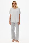 LIGHT GREY MELANGE
