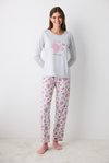 LIGHT GREY MELANGE