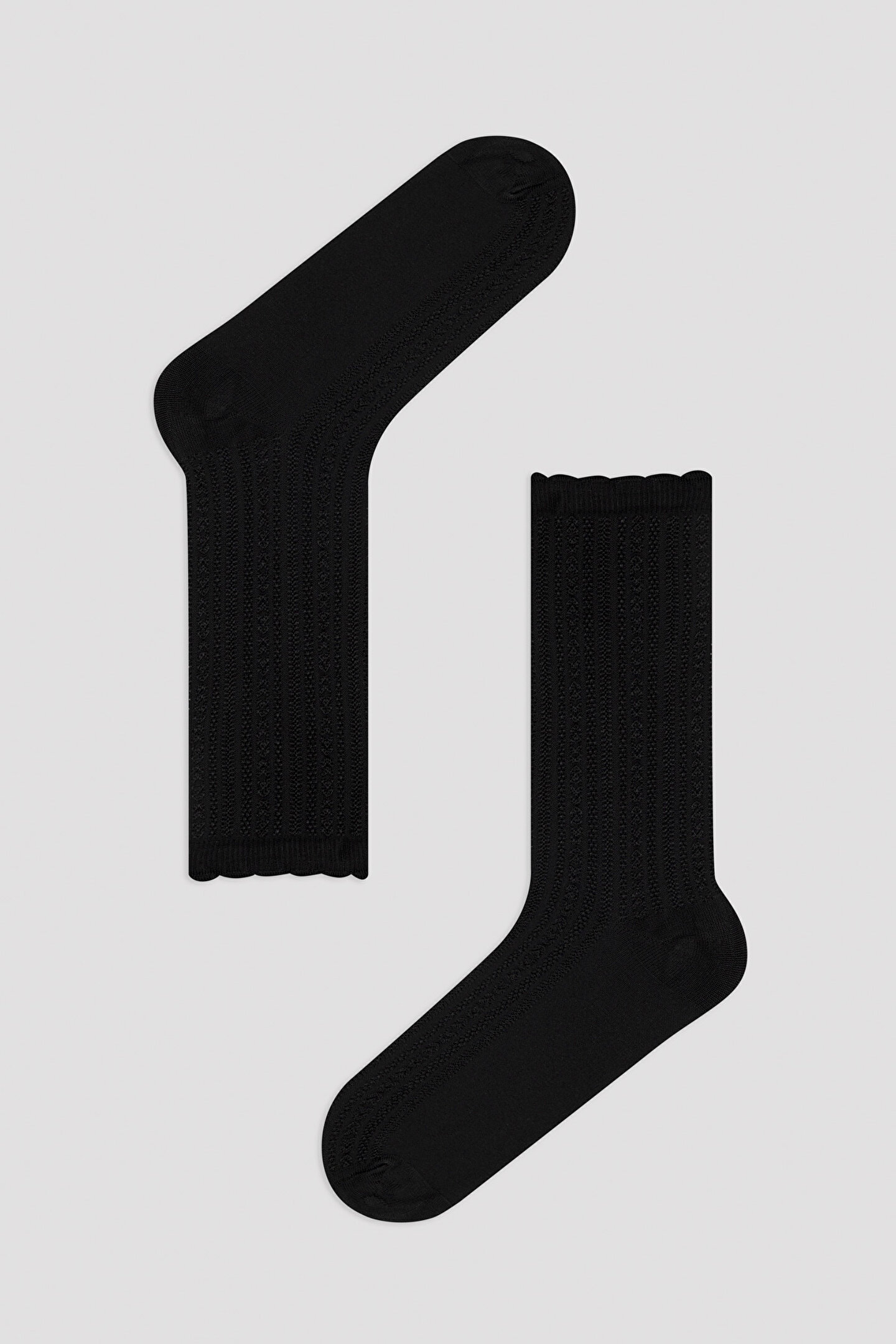 Black Flosch Jakar Socket Socks - 1