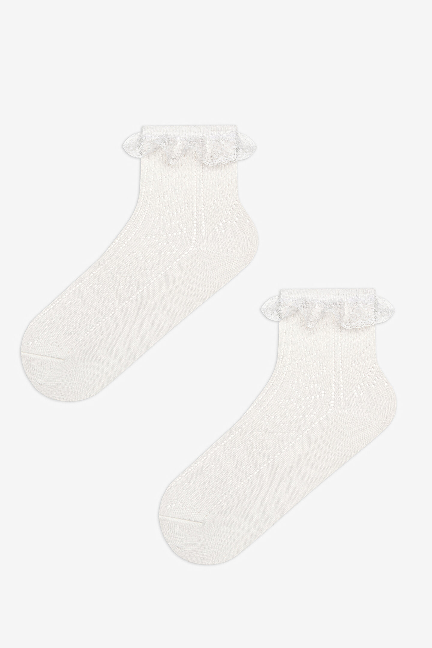 Lace Colosio Socket Socks - 1