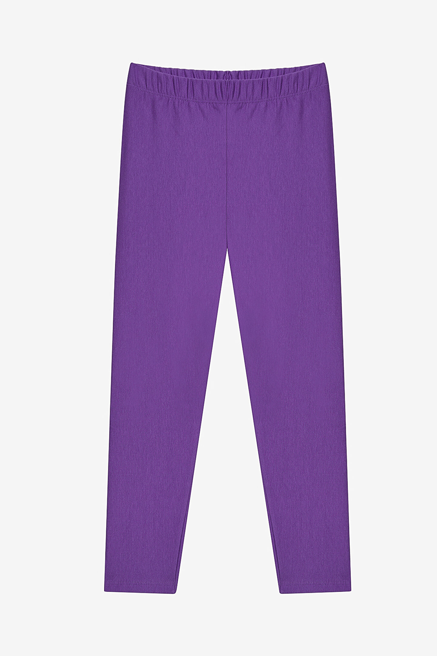 Girls Basic Warm Purple Legging - 1