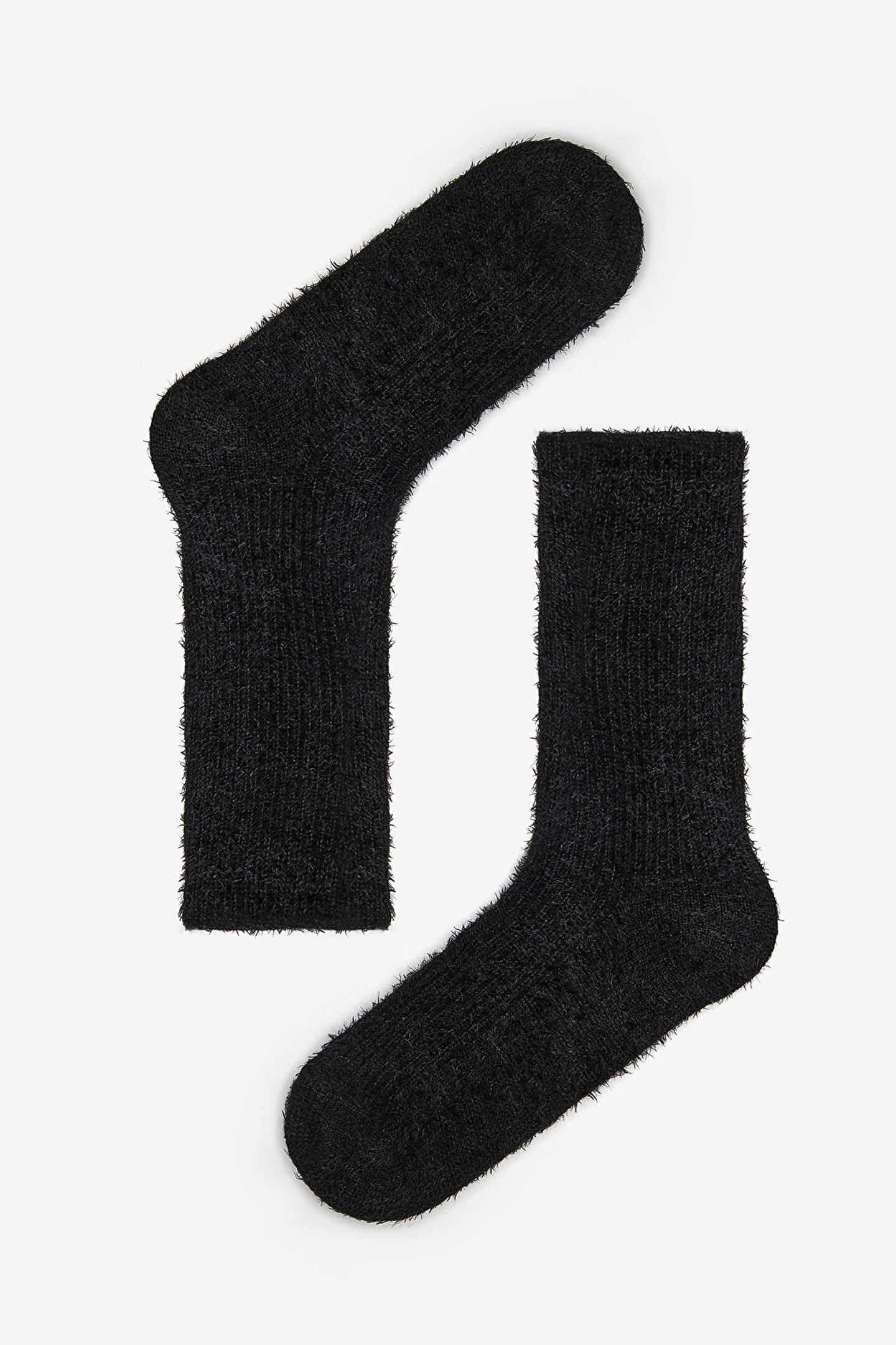 Puffy Nope Black Socket Socks - 1