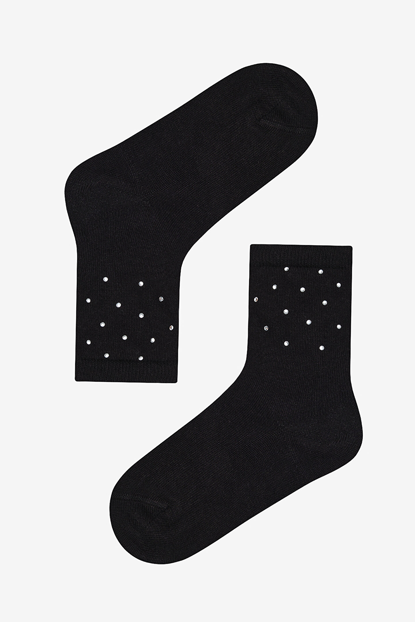 Girls Black Diamond Socket Socks - 1