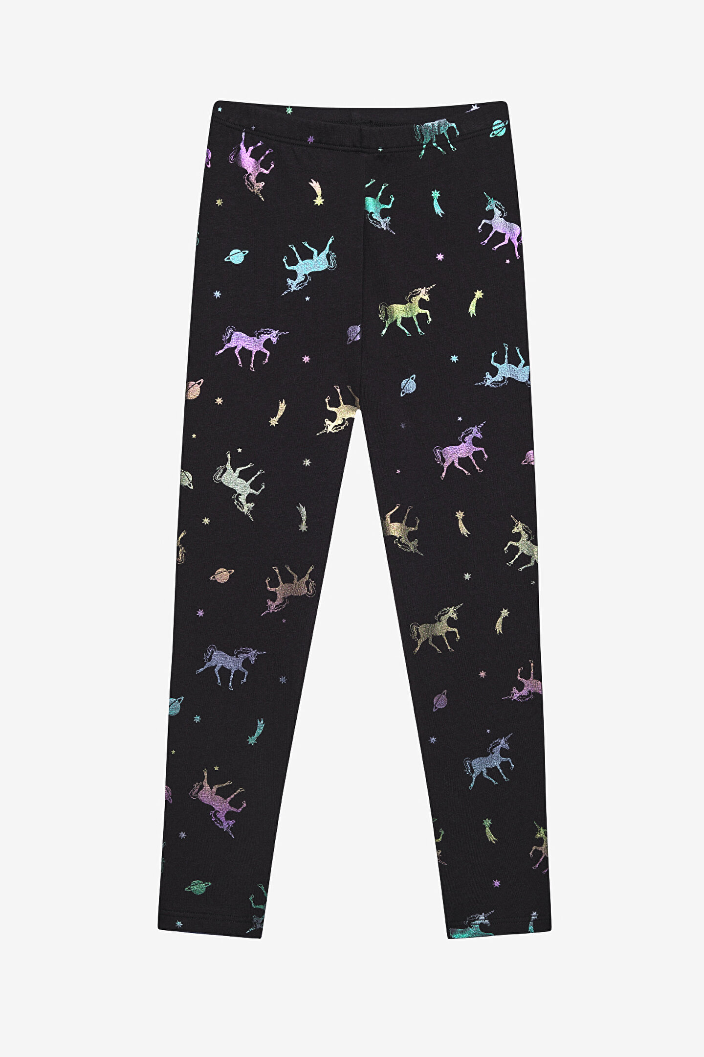 Girls Unicorn Dance Multi Colour Legging - 1