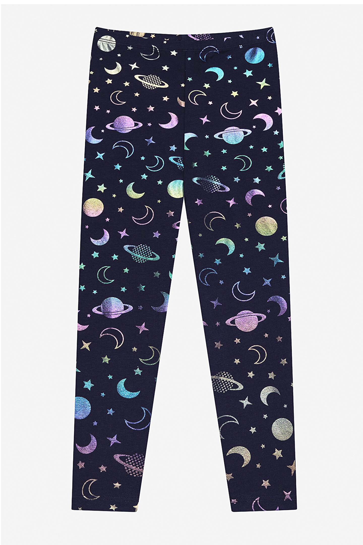 Girls Space Multi Colour Legging - 1