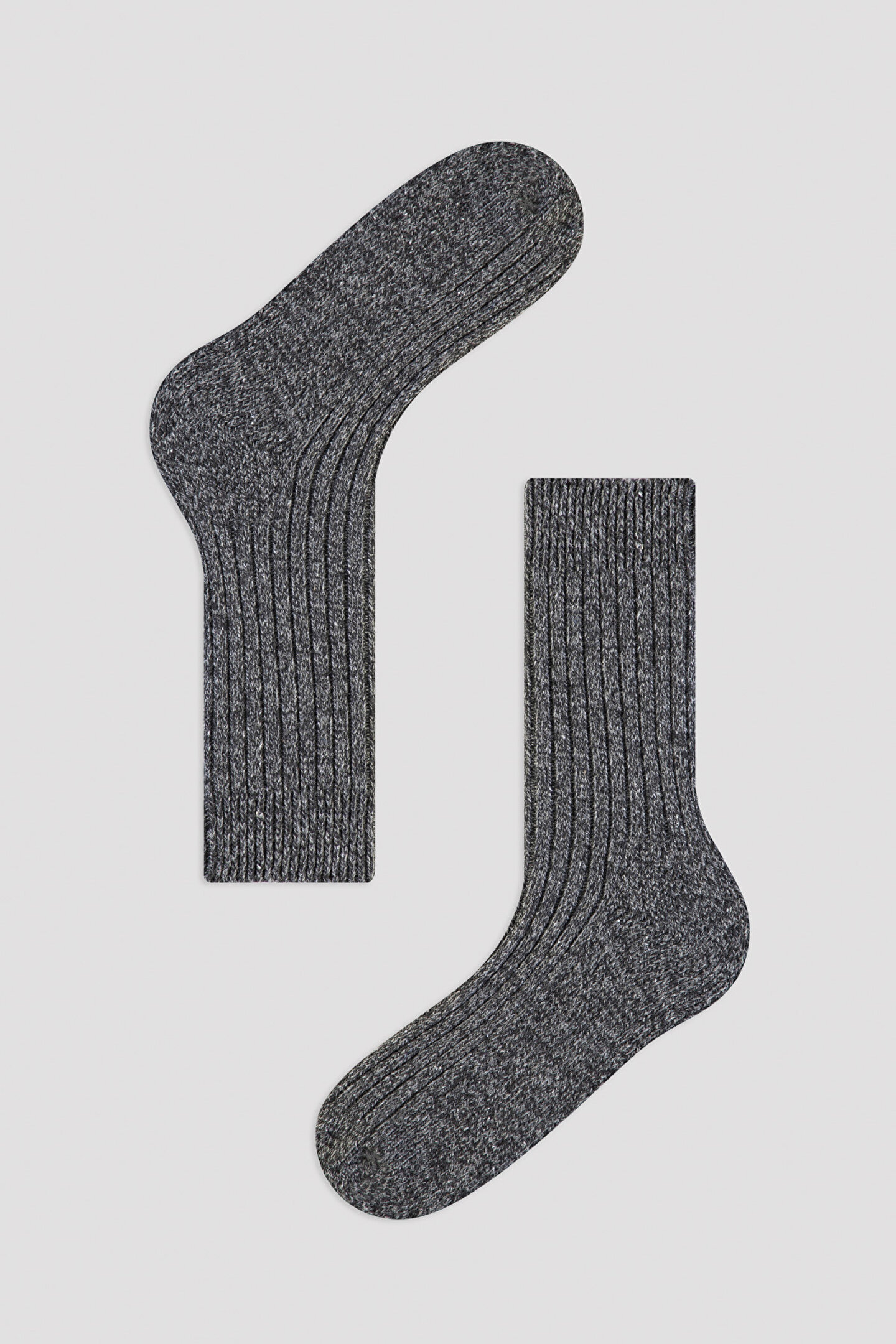 E.Light Grey Socks - 1