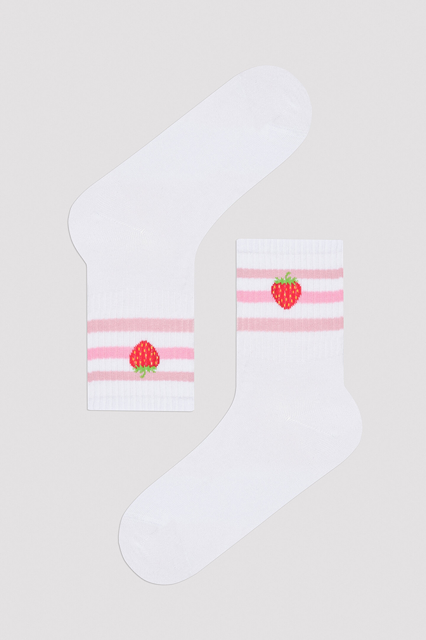 Strawberry Tennis Socket Socks - 1