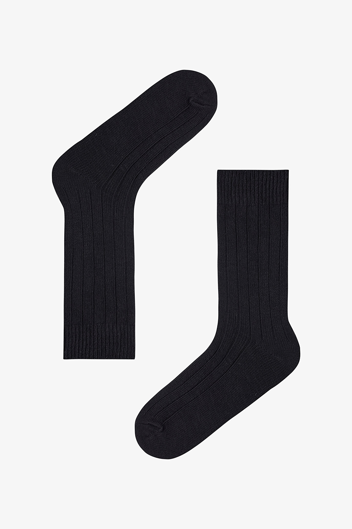 Black Boys Classic Black Ankle Socks - 1