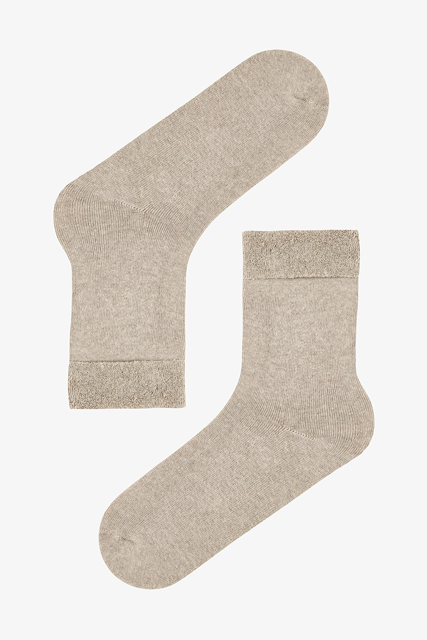 Kalın Havlu Sıcak Tutan Soket Çorap - 1