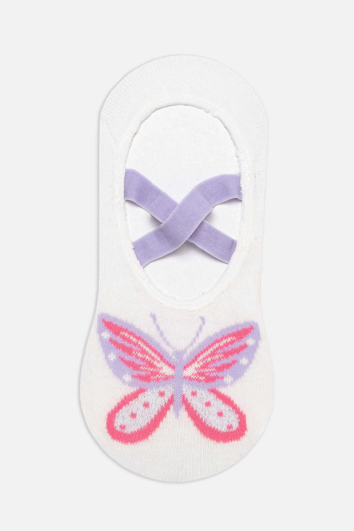 Girls Butterfly Suba Socks - 1