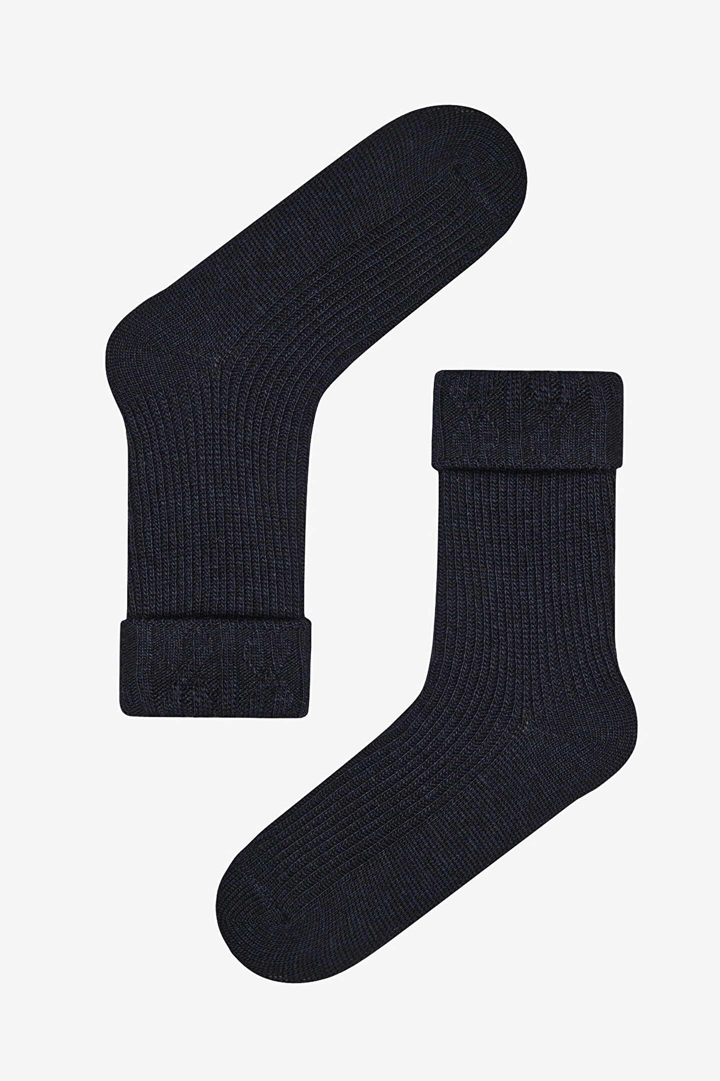 Warm Folded Socket Socks - 1