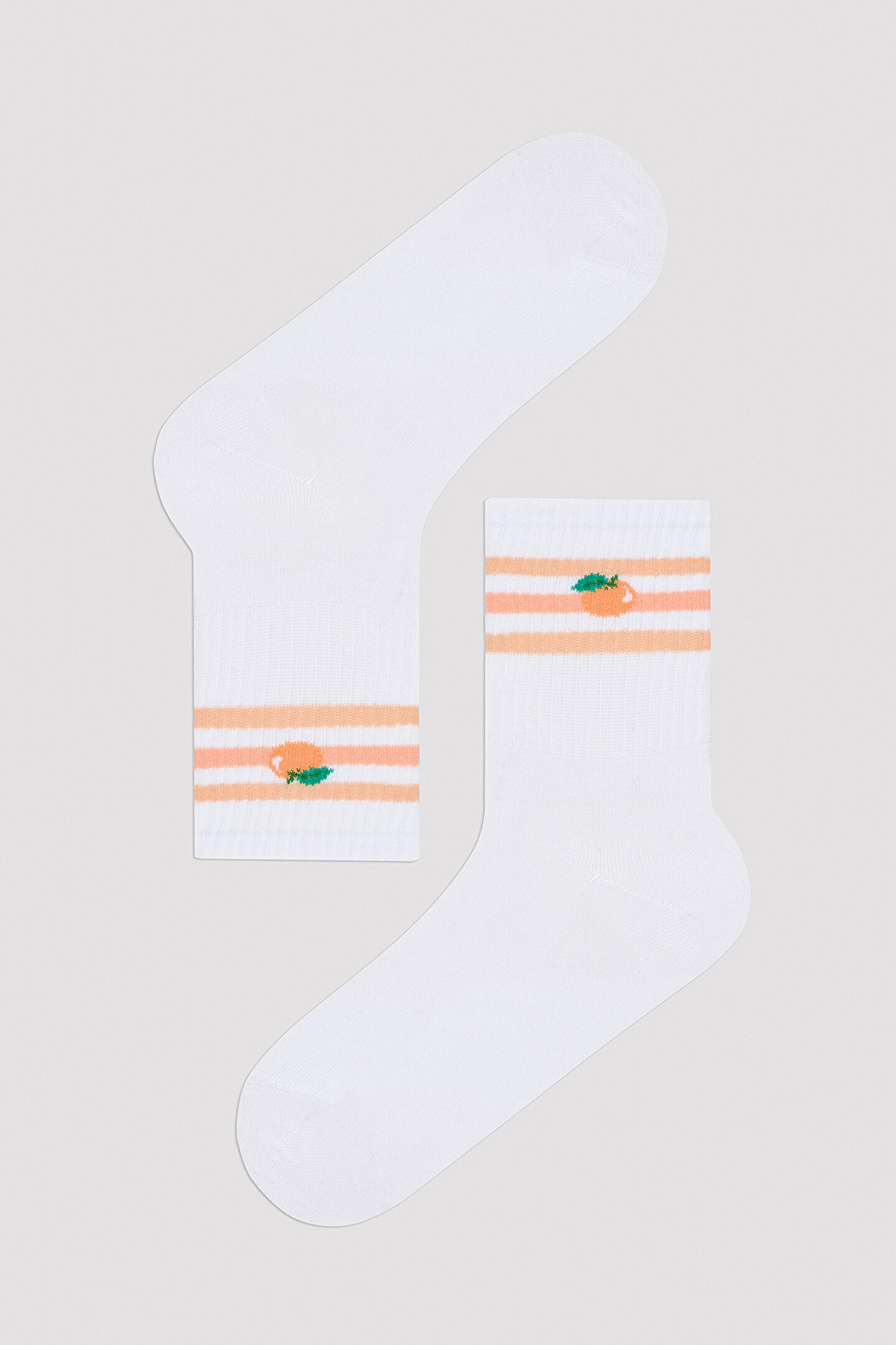 Orange Tenins Socket Socks - 1