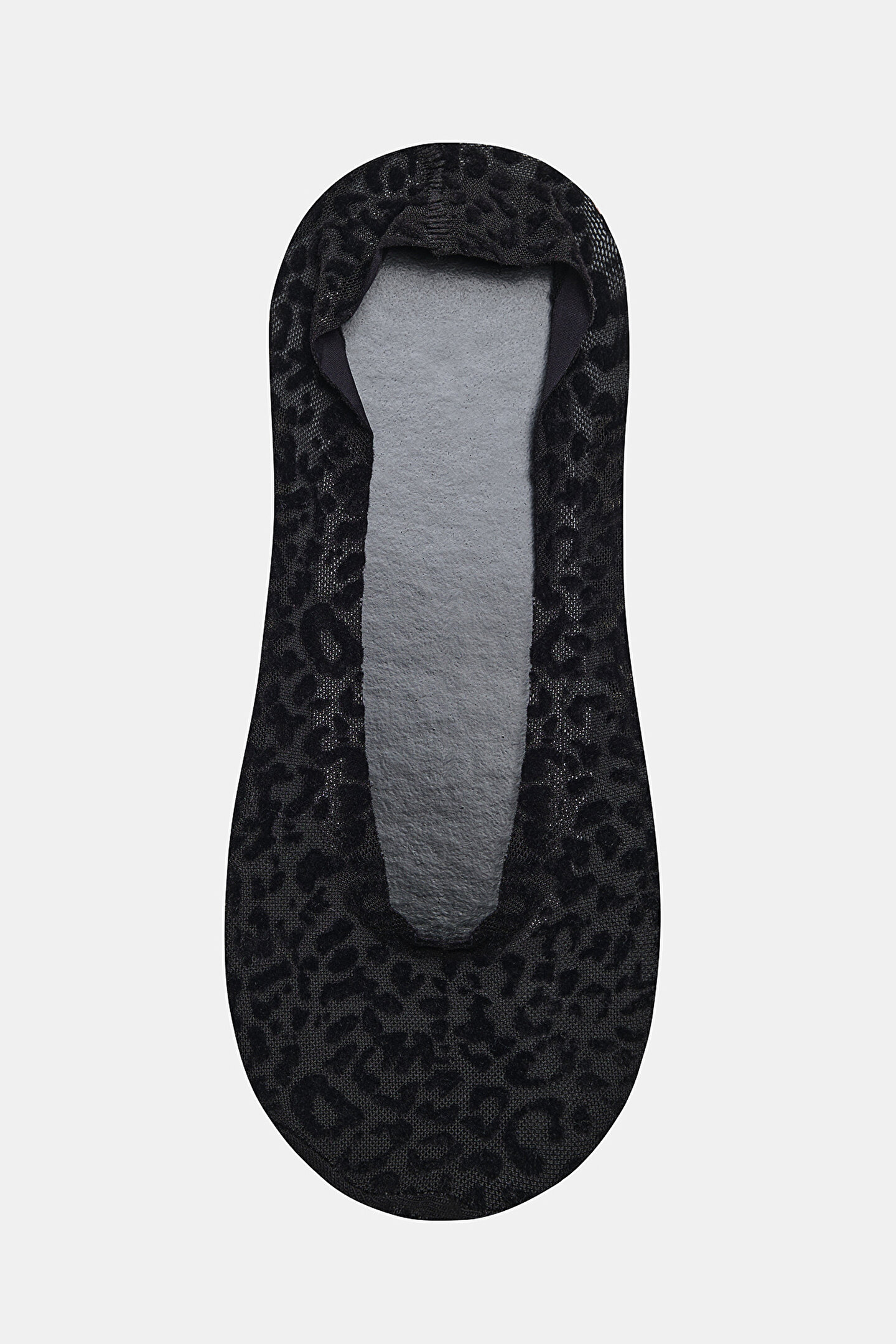 Transparent Leopard Invisible Socks - 1