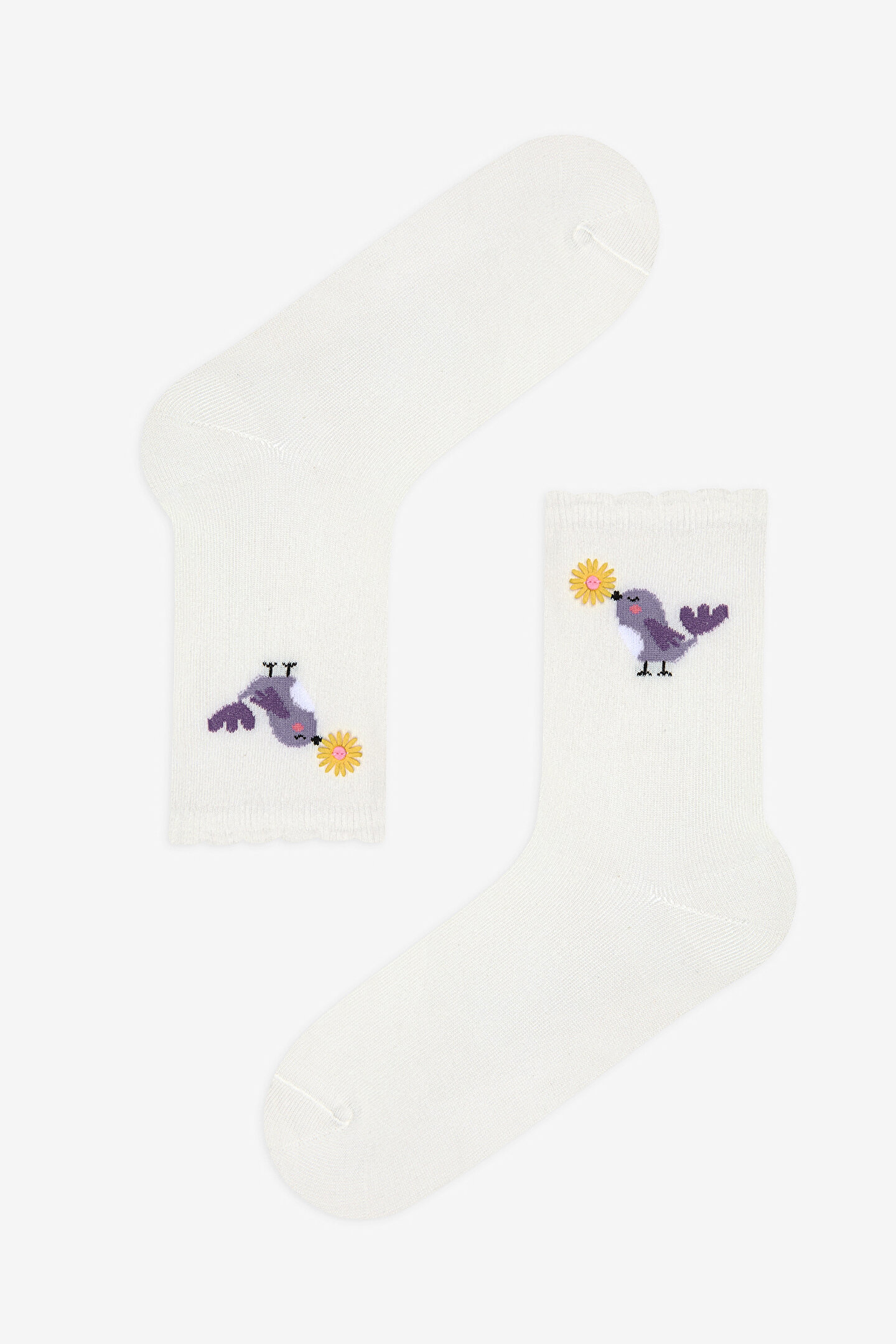 Frill B,rd Socket Socks - 1