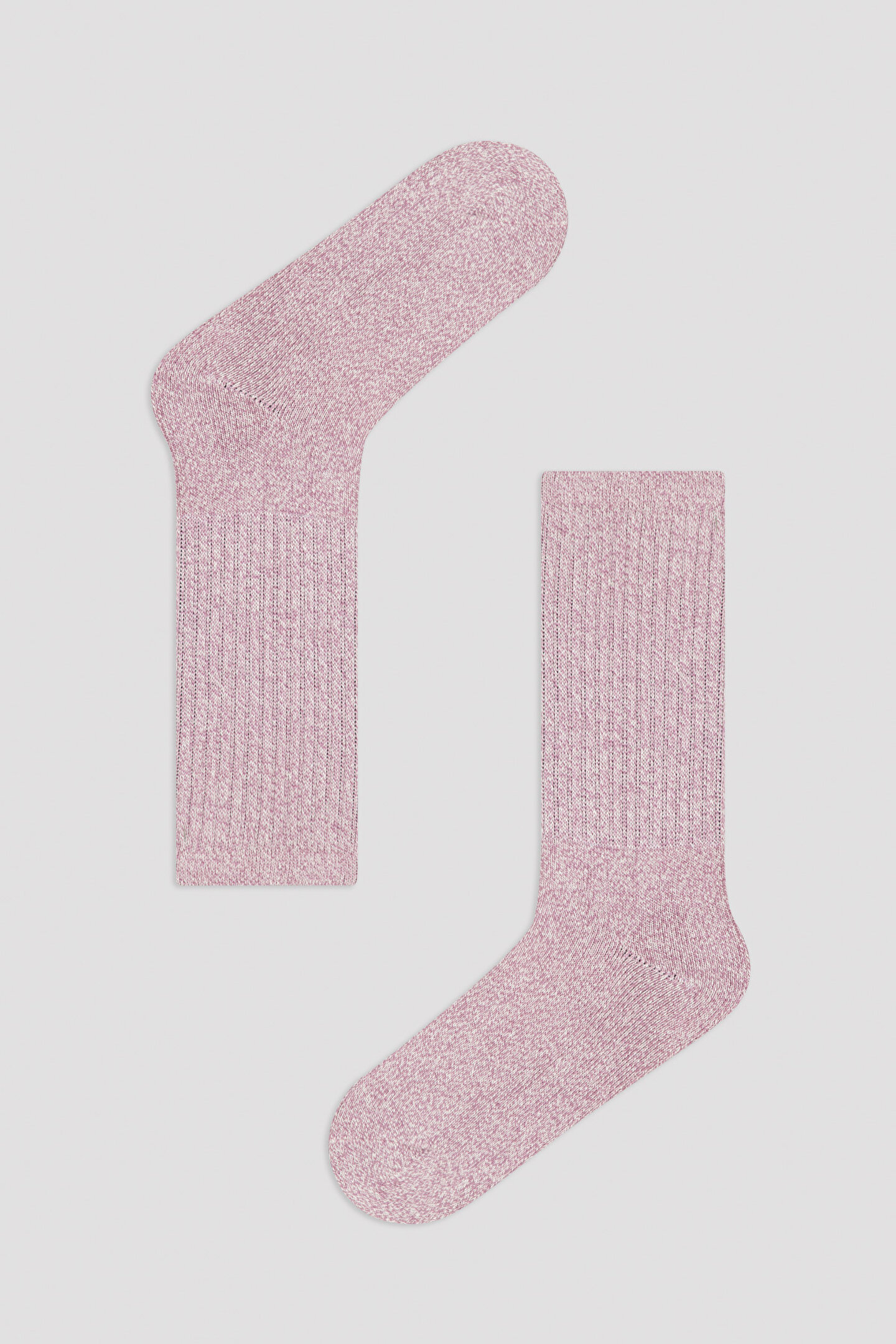Pink Warm Nope Socket Thermal Socks - 1