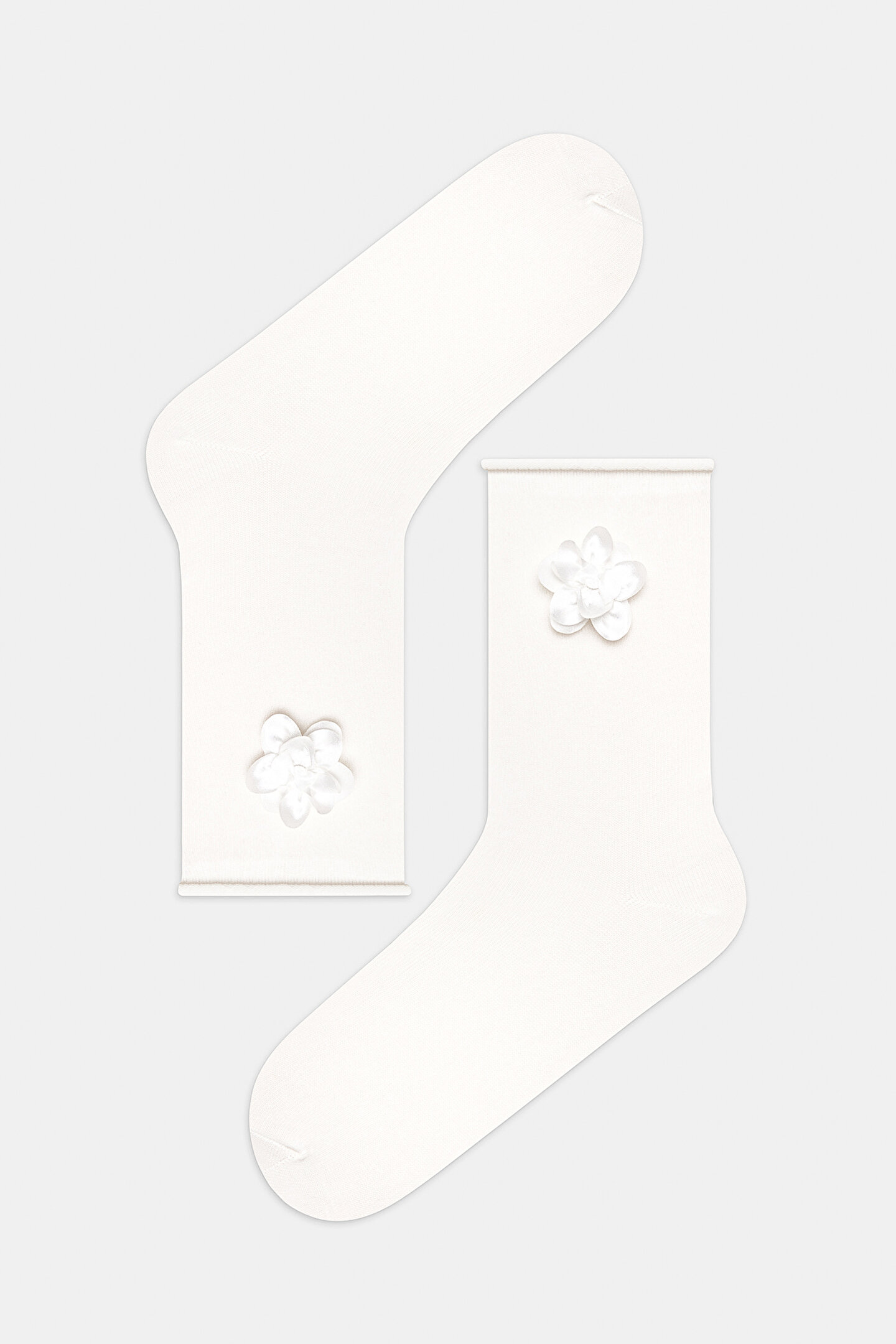 Classy Flower Socket Socks - 1