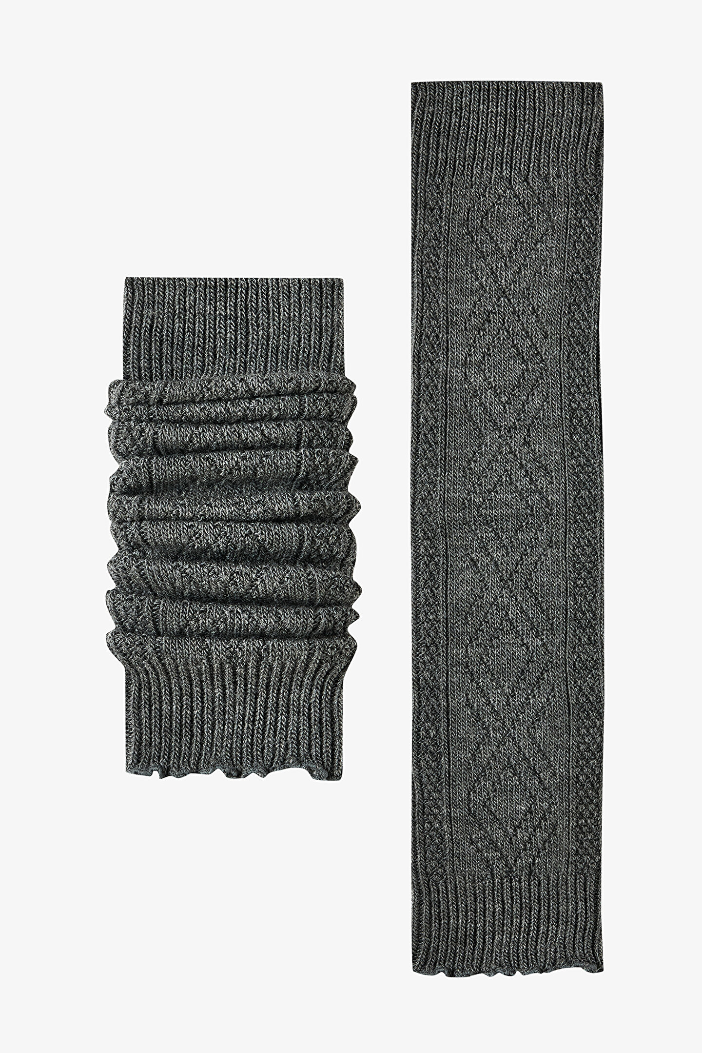 Etnik Fırfırlı Kalın Tozluk - 1