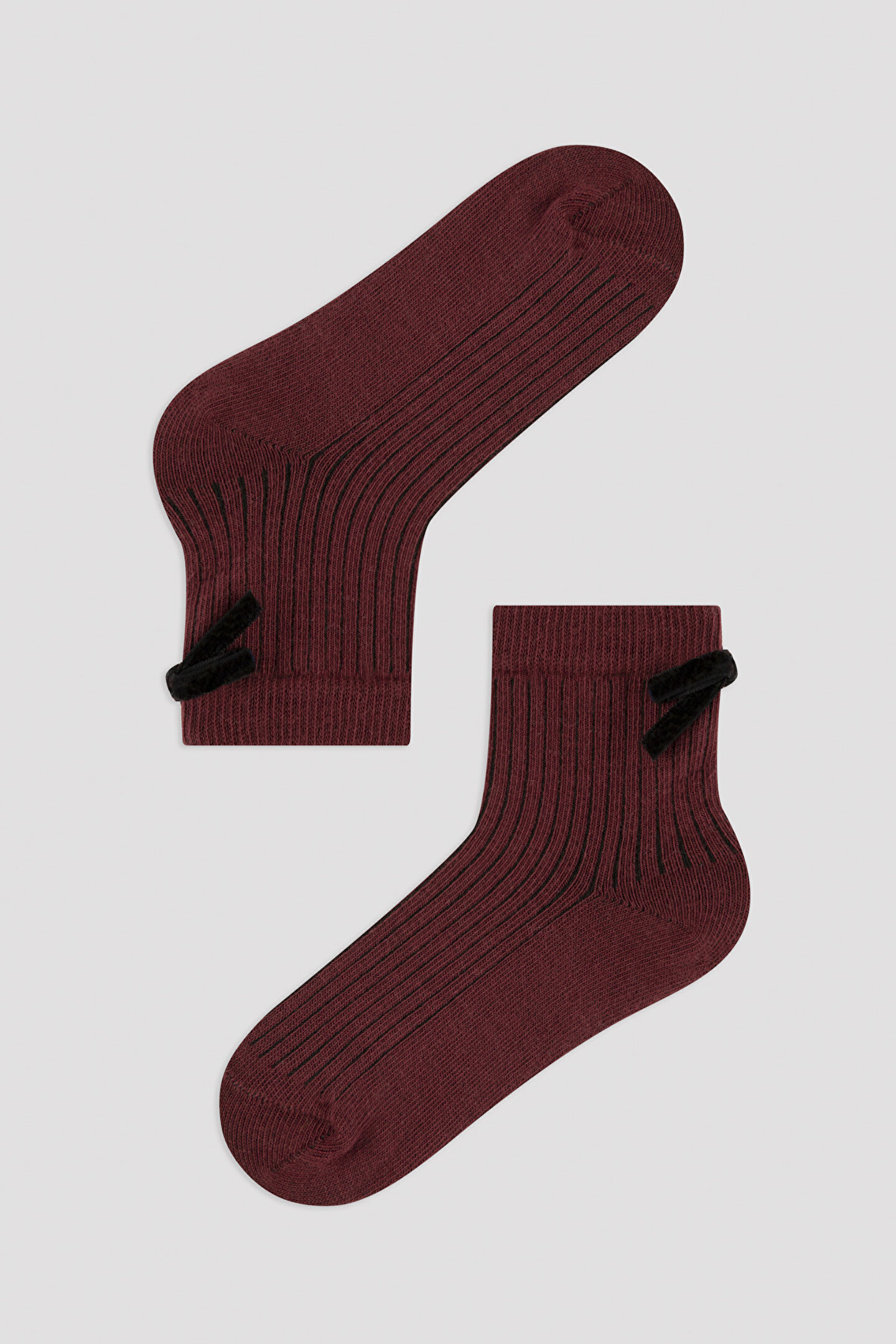 Girls Ribbon Socks - 1
