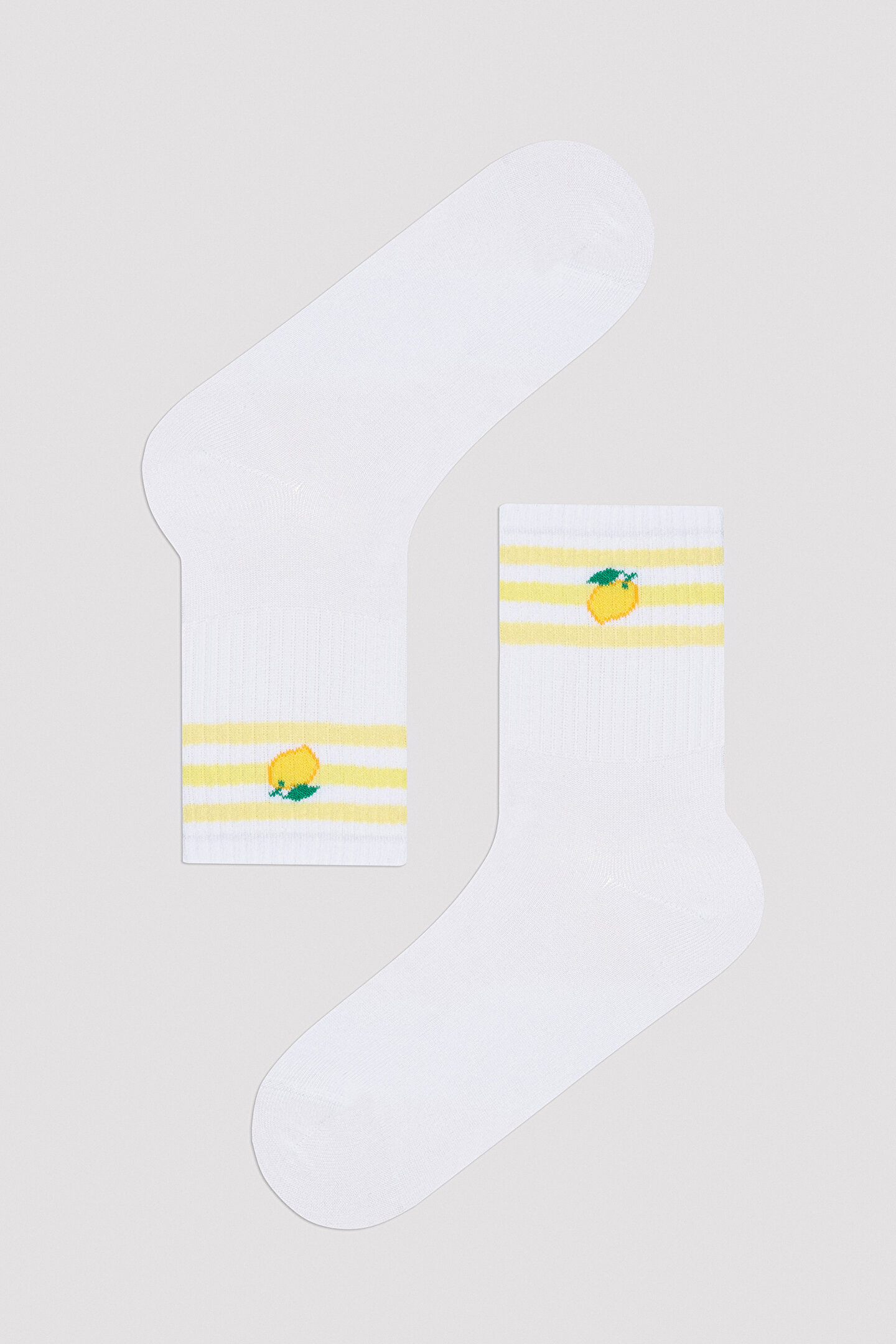 Lemon Tennis Socket Socks - 1