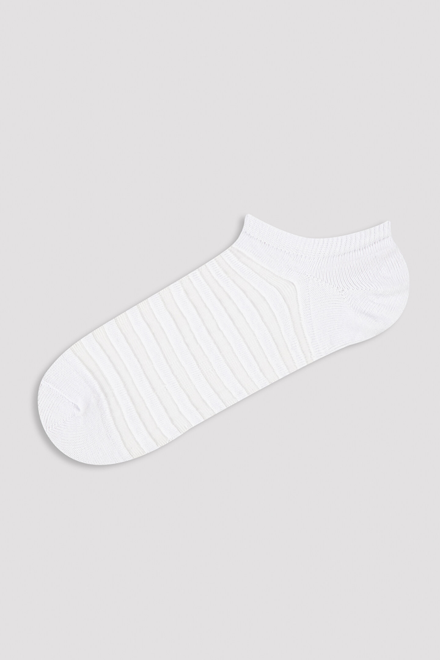 Beyaz Bright Line Suba Çorap - 1