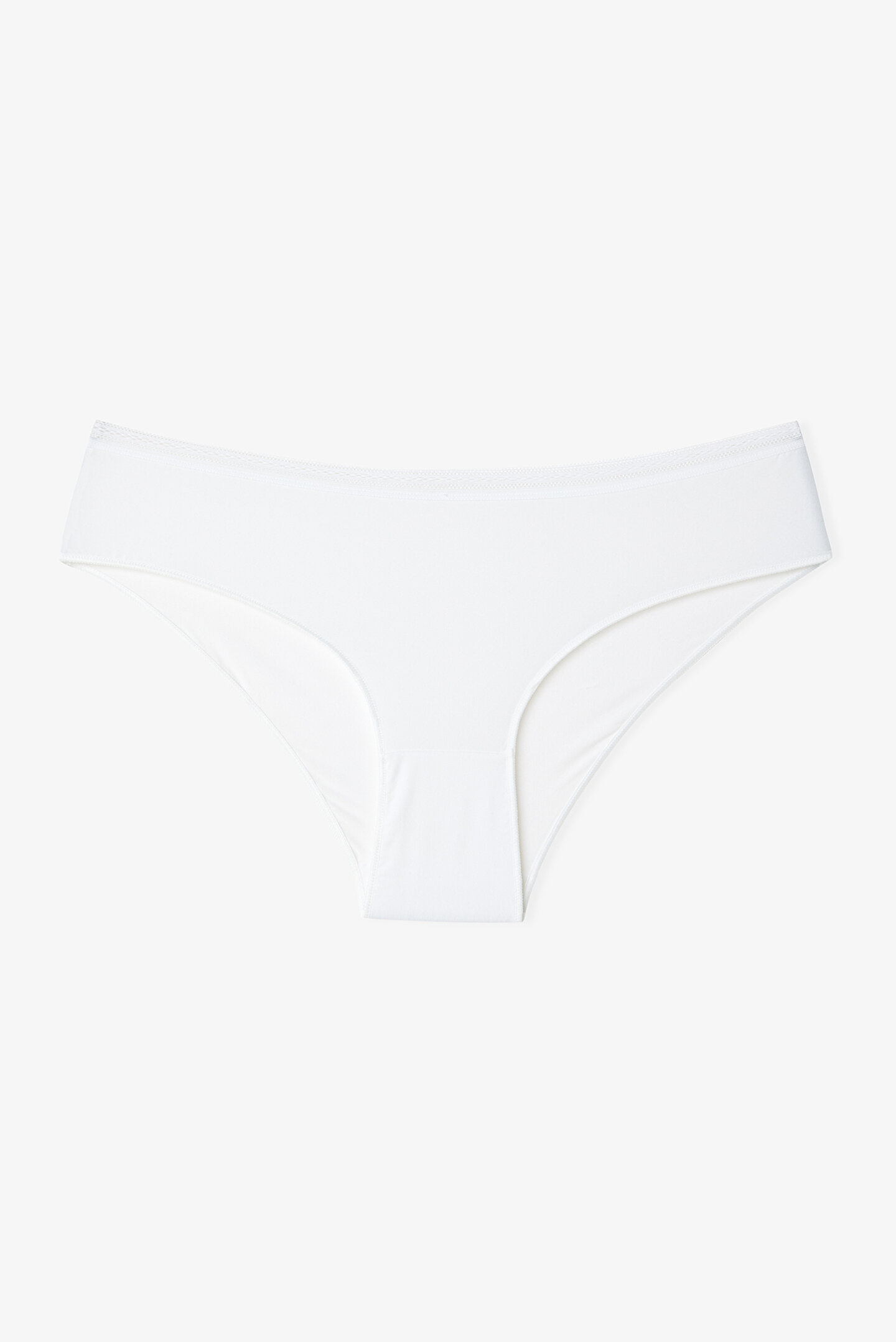 Optik Beyaz Easy Trim Normal Bel Hipster Külot - 1