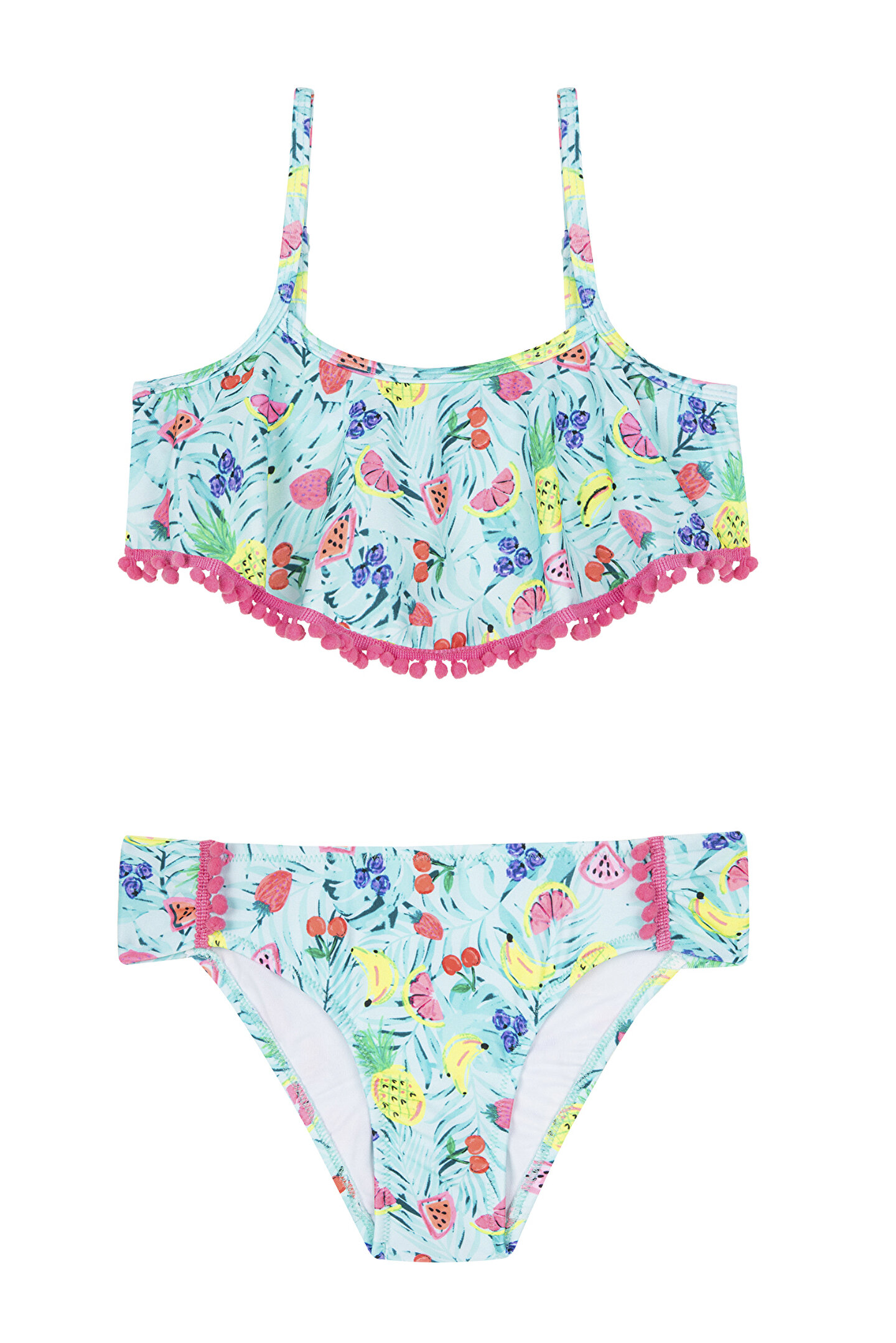 Kız Çocuk Tropic Bikini Takımı - 1