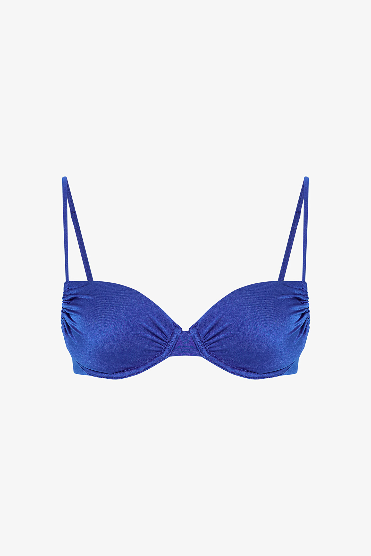 Lapis Minimal Kesim Balen Mavi Bikini Üstü - 1