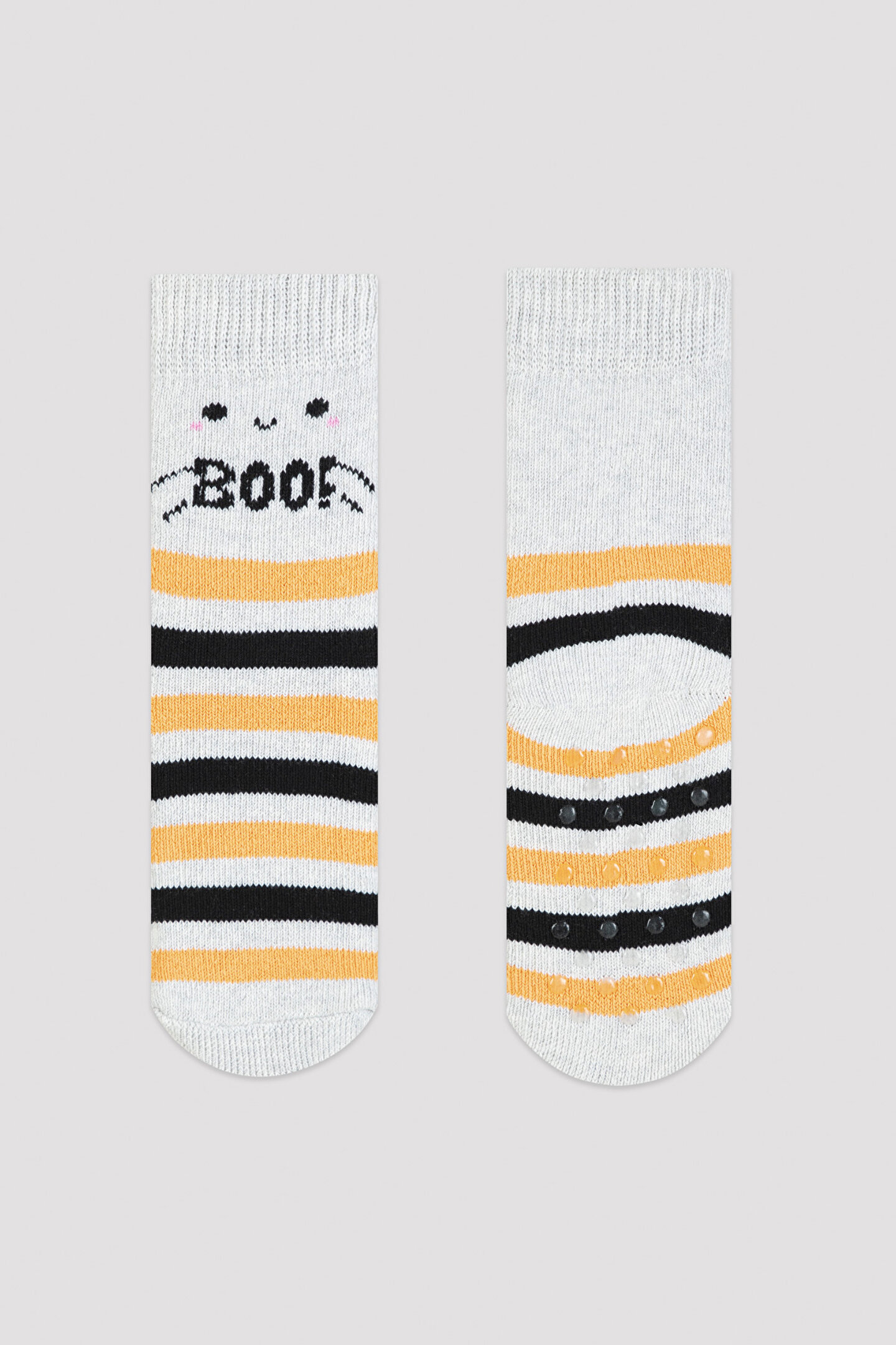Multi Colour Boot Stripy Soket Socks - 1