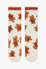 GINGERBREAD SOKET, STD, B32 KIRIK BEYAZ