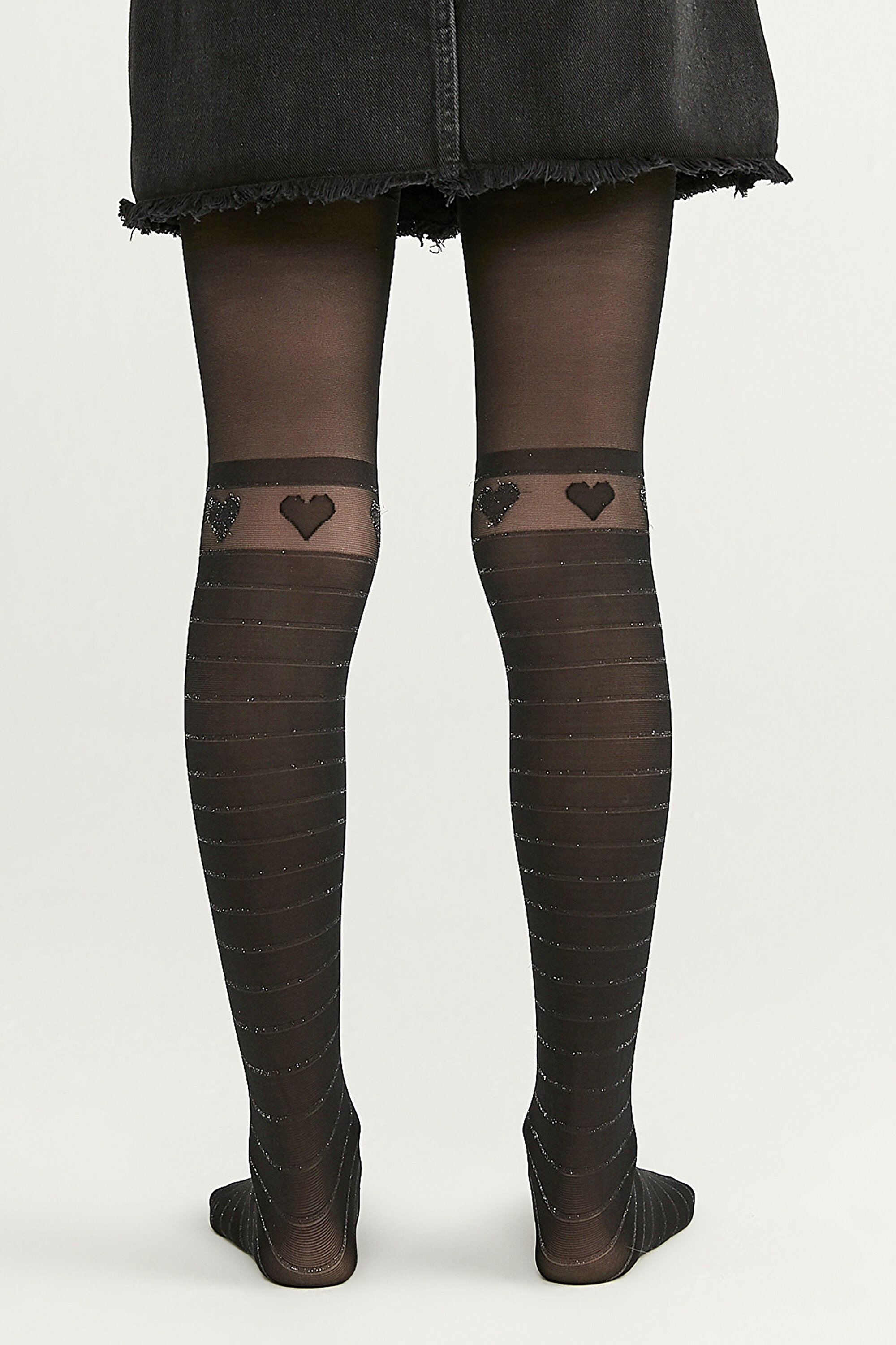 PRETTY SILVER HEARTS LINE KLT., 500, 1