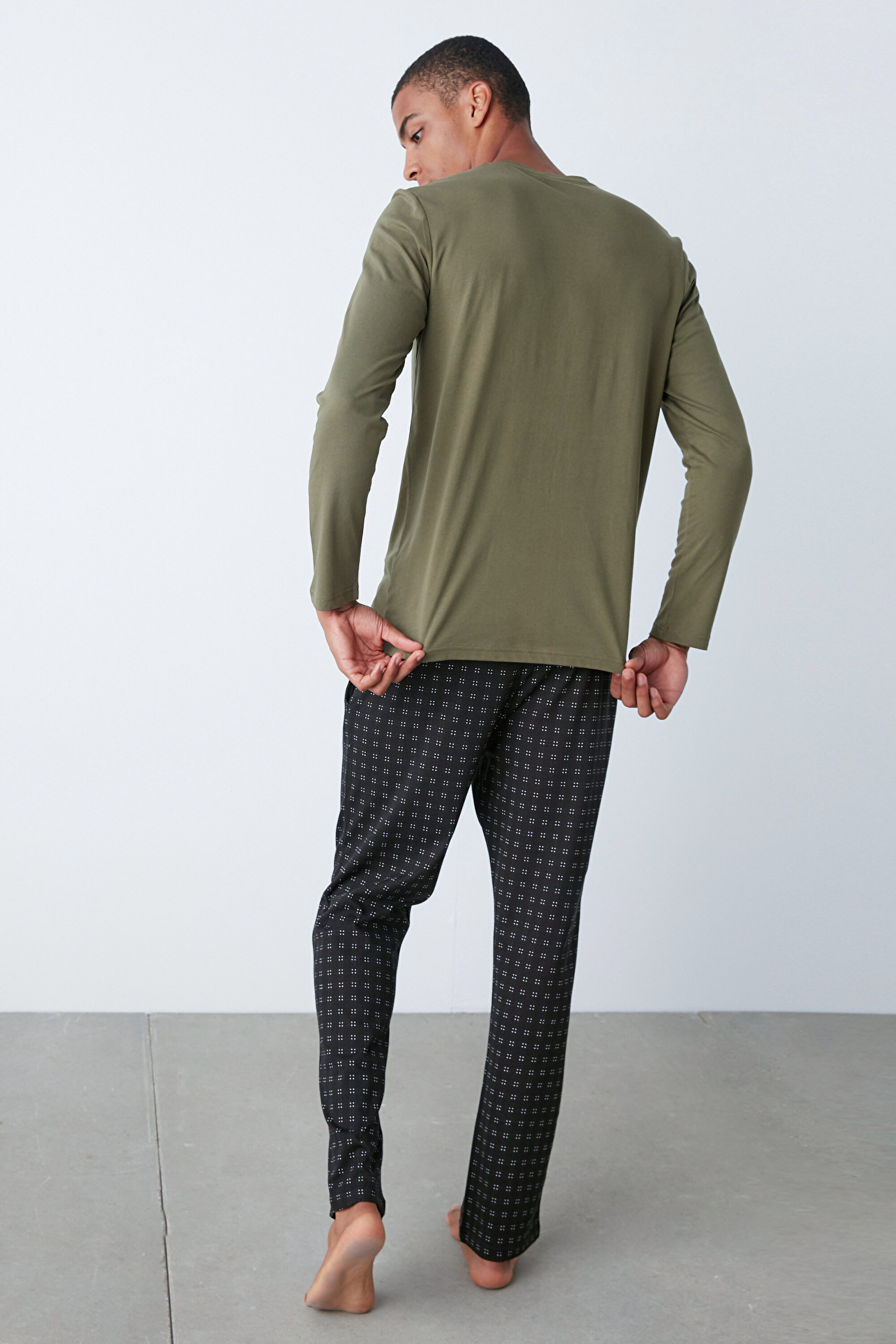 CAMP LIFE LS PANTOLON SET, L, MIX MIX