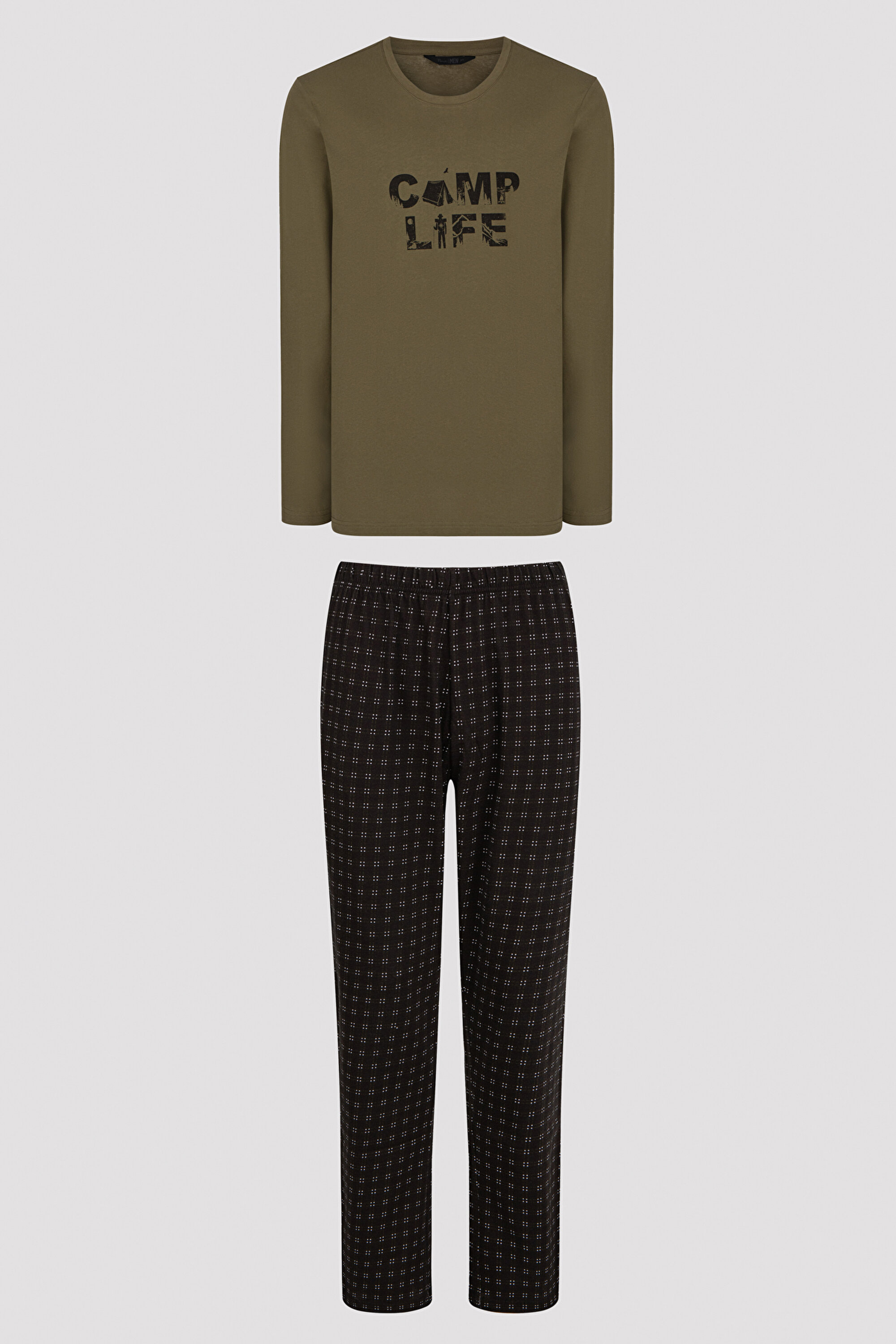 CAMP LIFE LS PANTOLON SET, L, MIX MIX