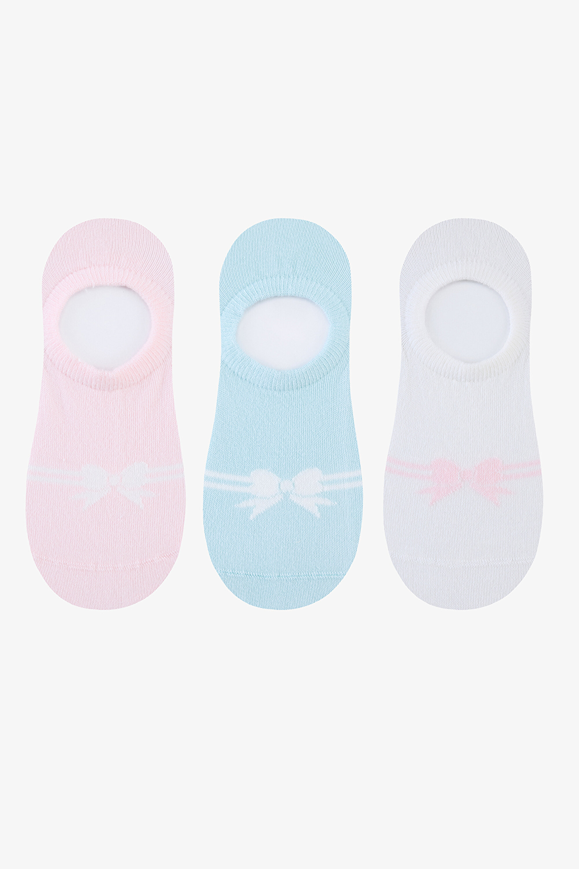SOFTY BOWTIE 3LU, 36-40, MPQ MAVI PEMBE