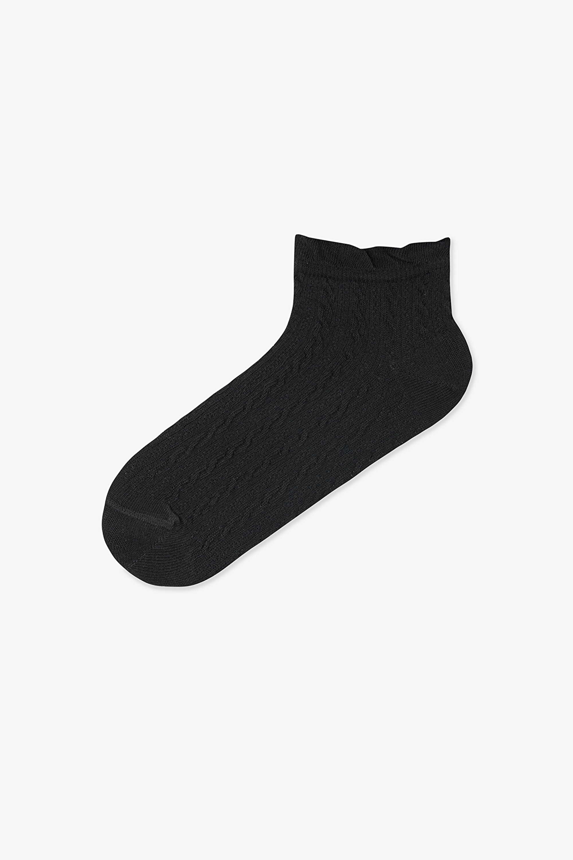 RUFFLE BASIC 5LI PTK, 36-40, 500 SIYAH3