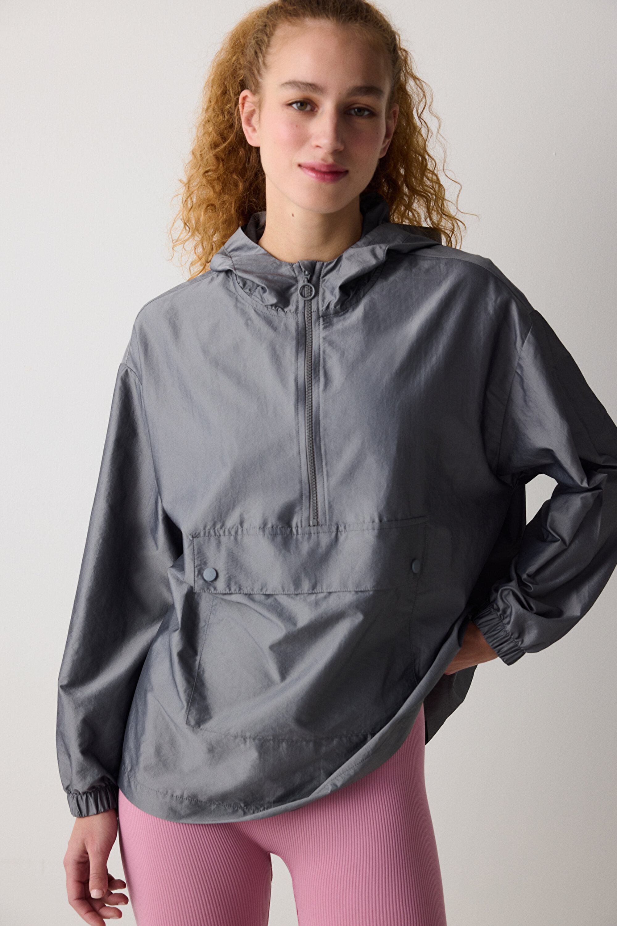 PGG◾️ナイロンパーカー◾️ マーブル柄 Parachute Shiny Windbreaker PH0DYDE425IY-MG8 - Penti