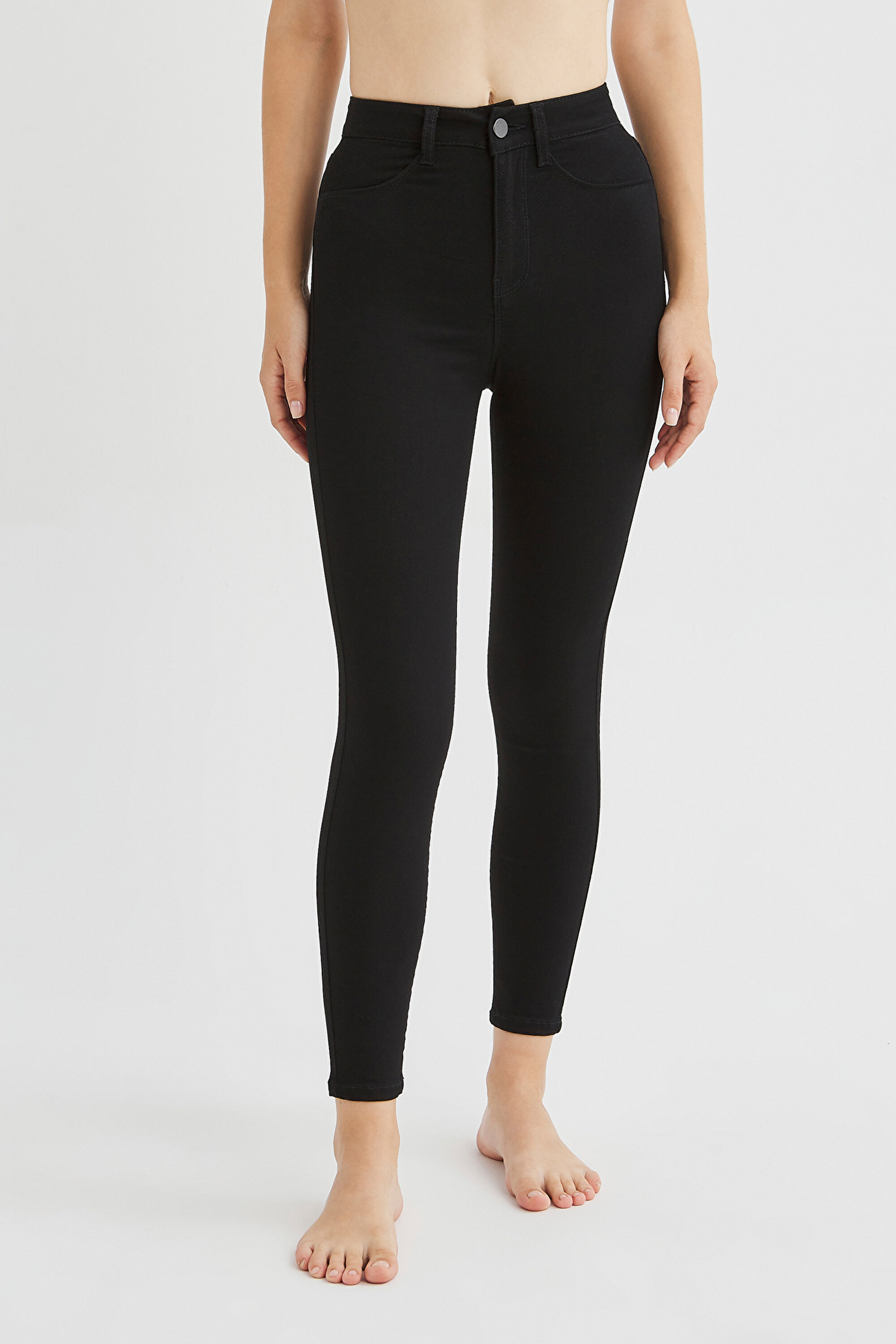 CURVY JEGGING, L, SH1 SIYAH