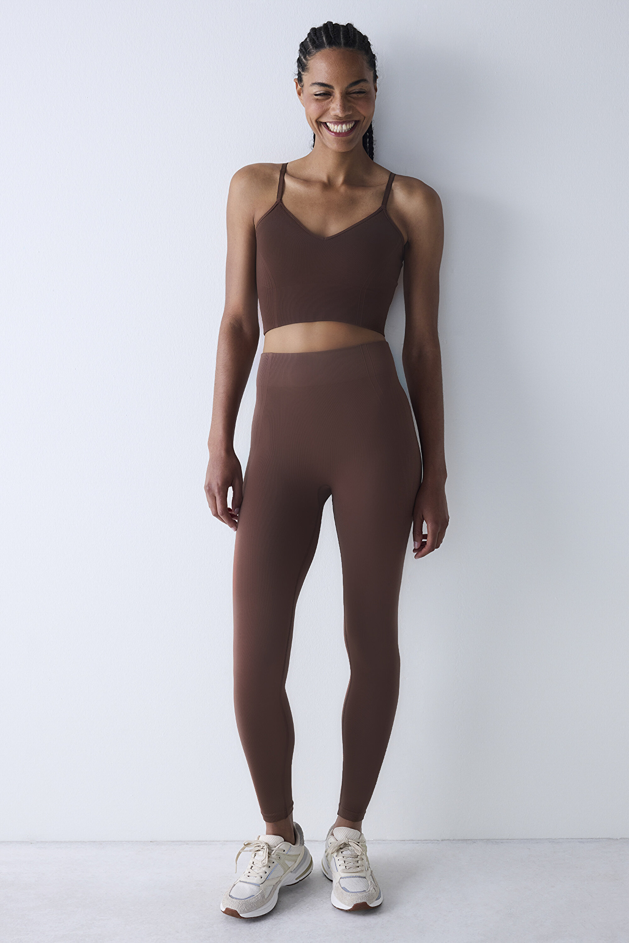 Seamless Side Ribbed Legging PH0OZ44P24SK-BN72 - Penti