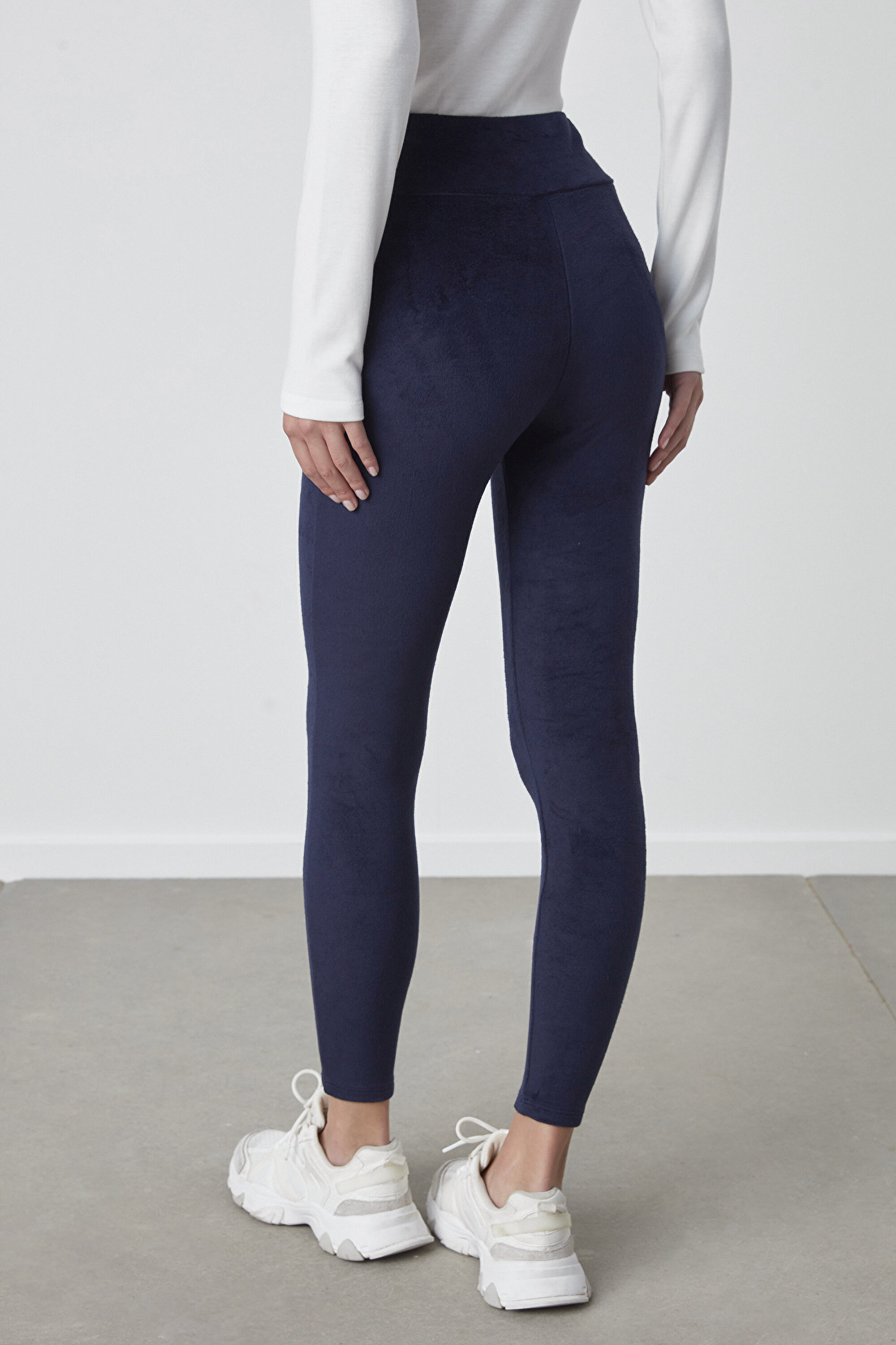 NEW VELVET LEGGING, L, NV1 LACİVERT