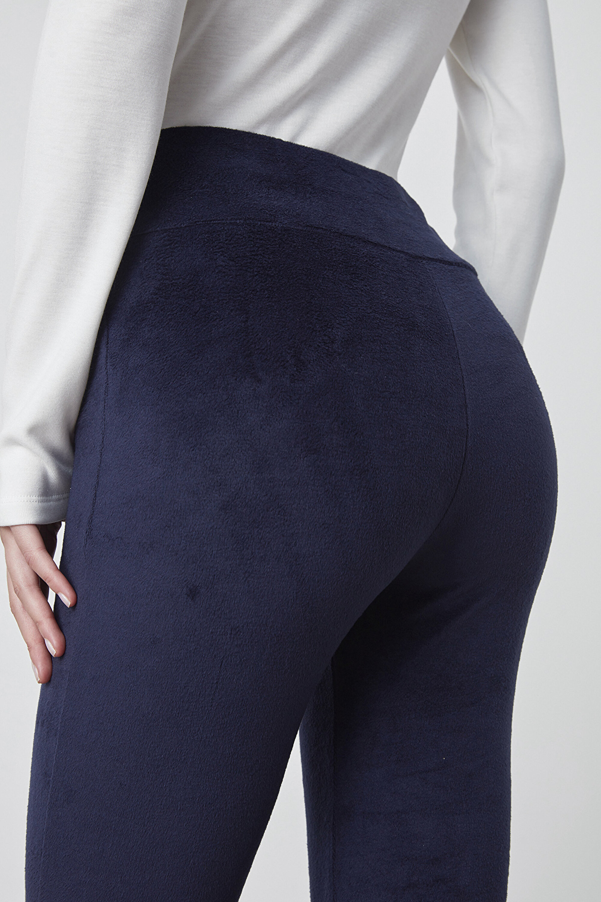 NEW VELVET LEGGING, L, NV1 LACİVERT