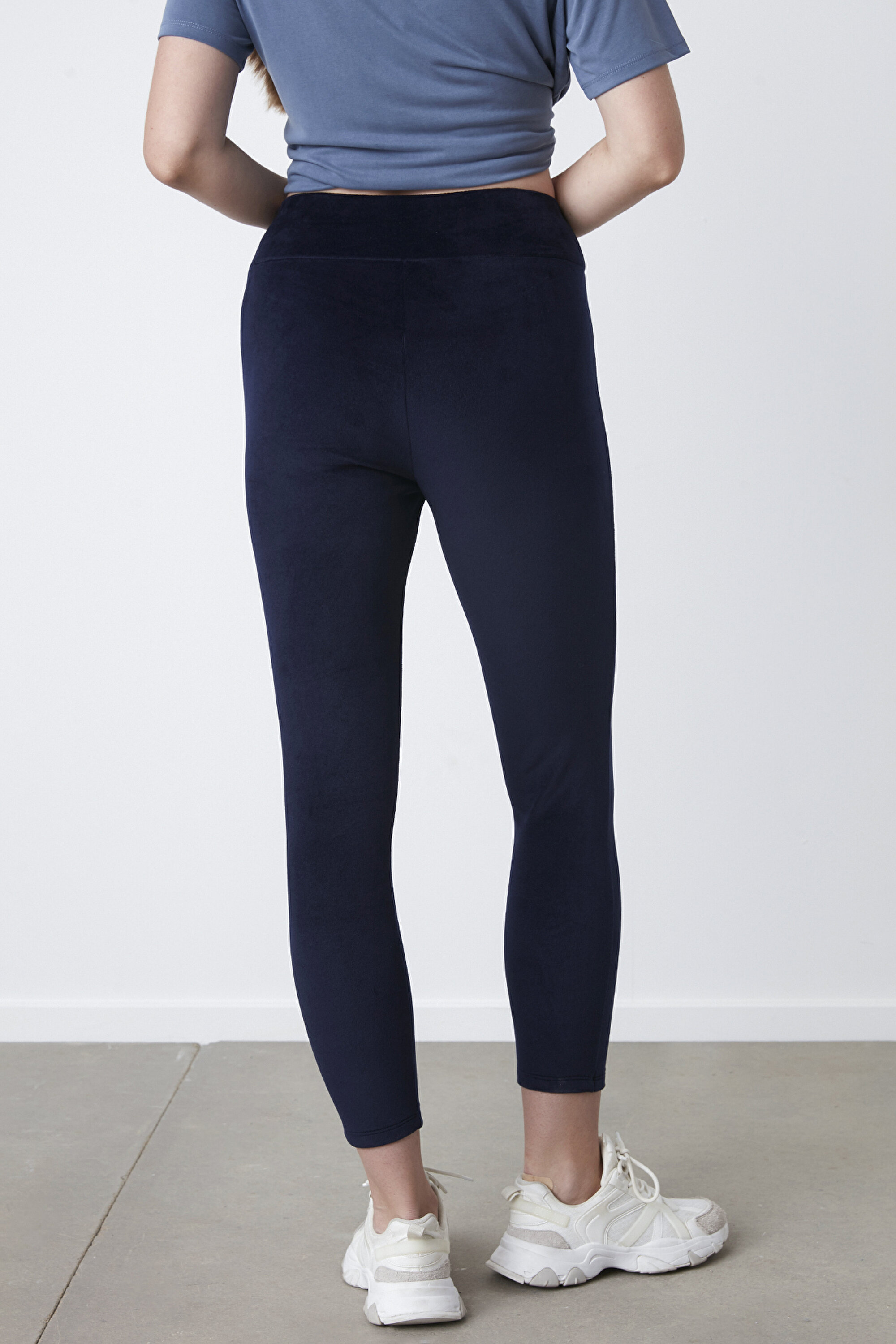 NEW VELVET LEGGING, L, NV1 LACİVERT