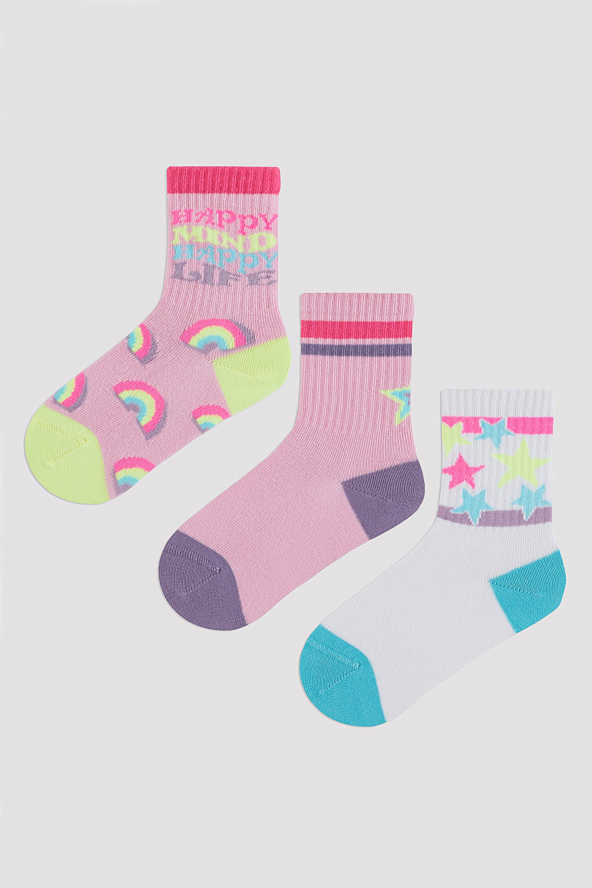 G.HAPPY MIND 3LU TNS SKT, 23-26, MIX MIX