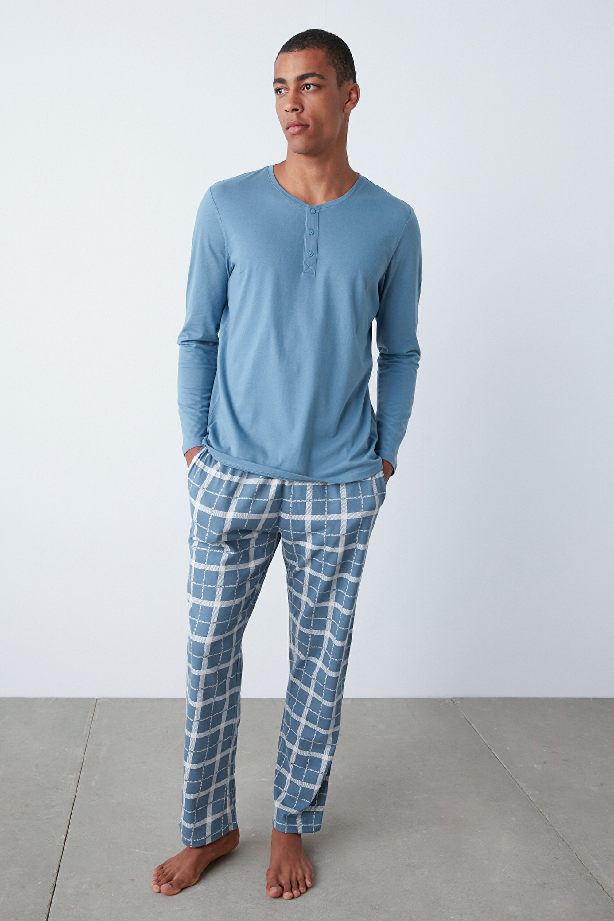 RELAX BLUE LS PANTOLON S, L, BL74 K.MAVI