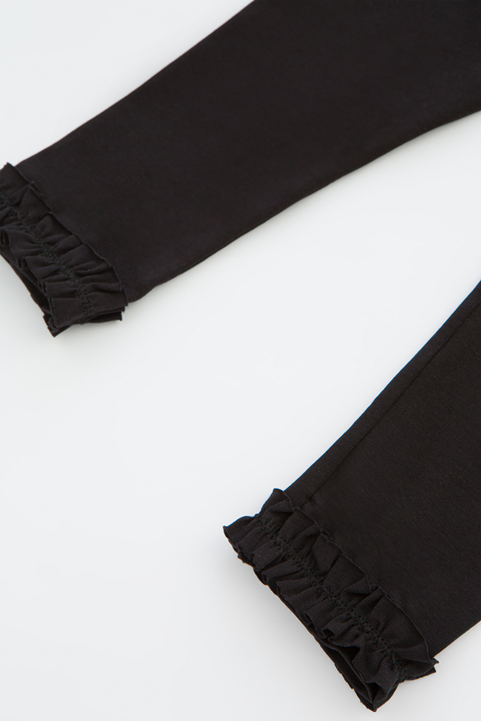 GIRLS B FRILL DETAILED L, 3-4, SH1 SIYAH