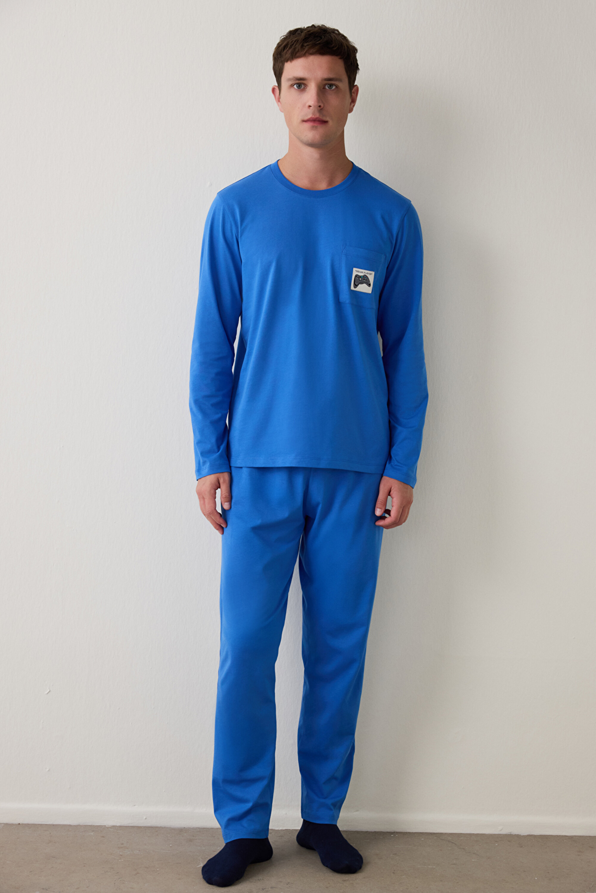 Erkek Controller Oversize Pijama Takımı PH61FGC225SK-MIX - Çok