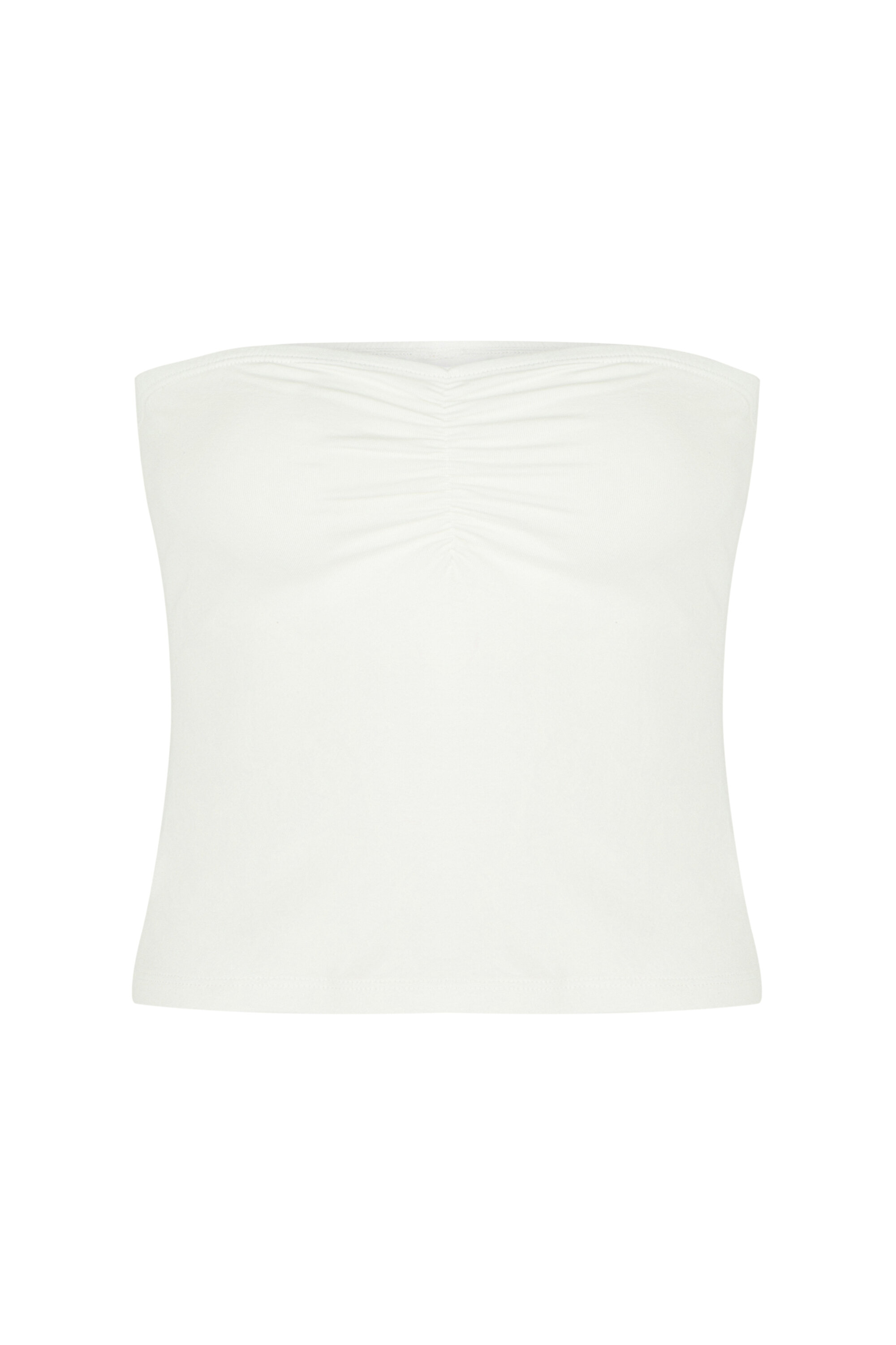 TUBE TOP, L, BYZ BEYAZ1