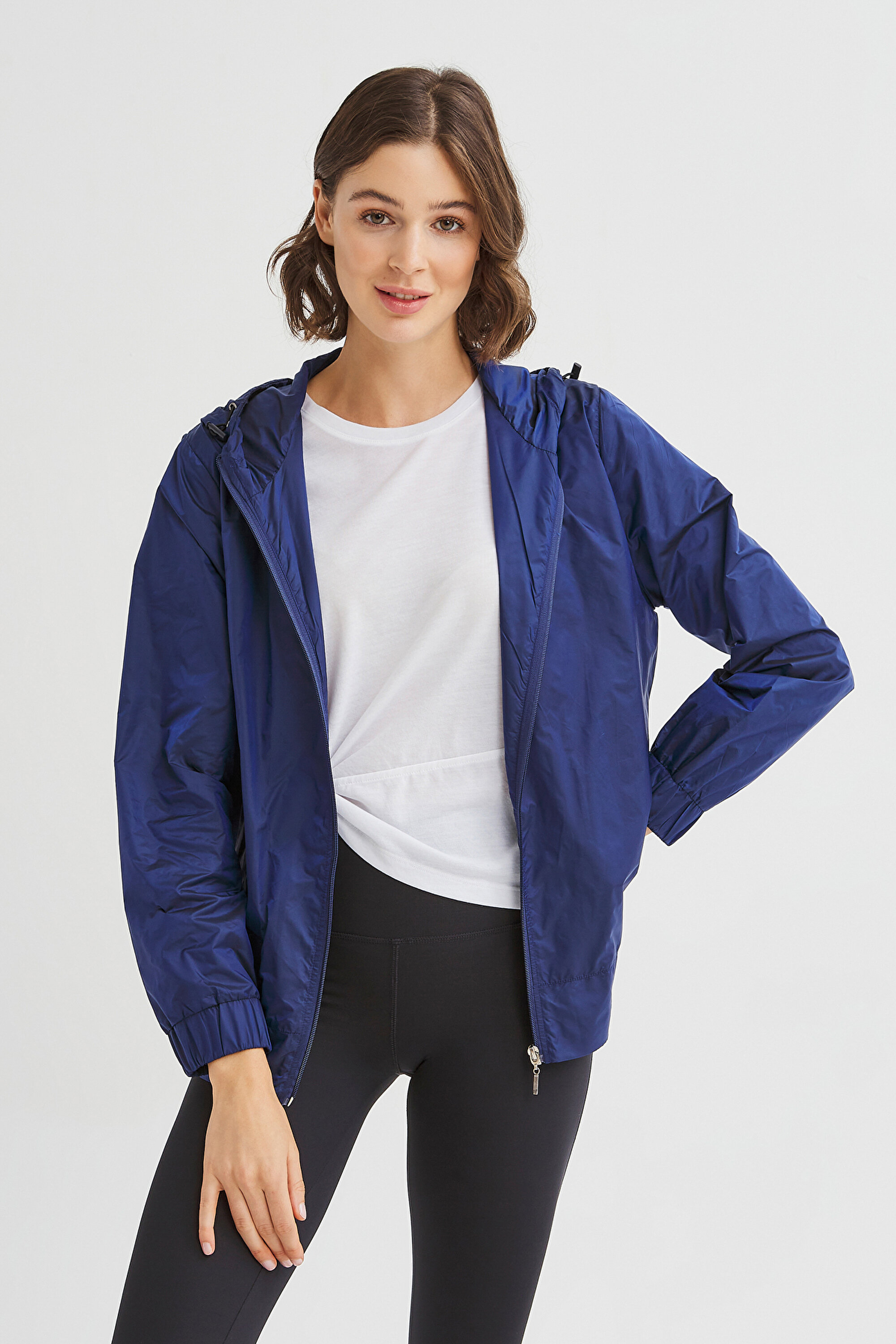 FLASHY RAINCOAT, L, PR14 K.MOR