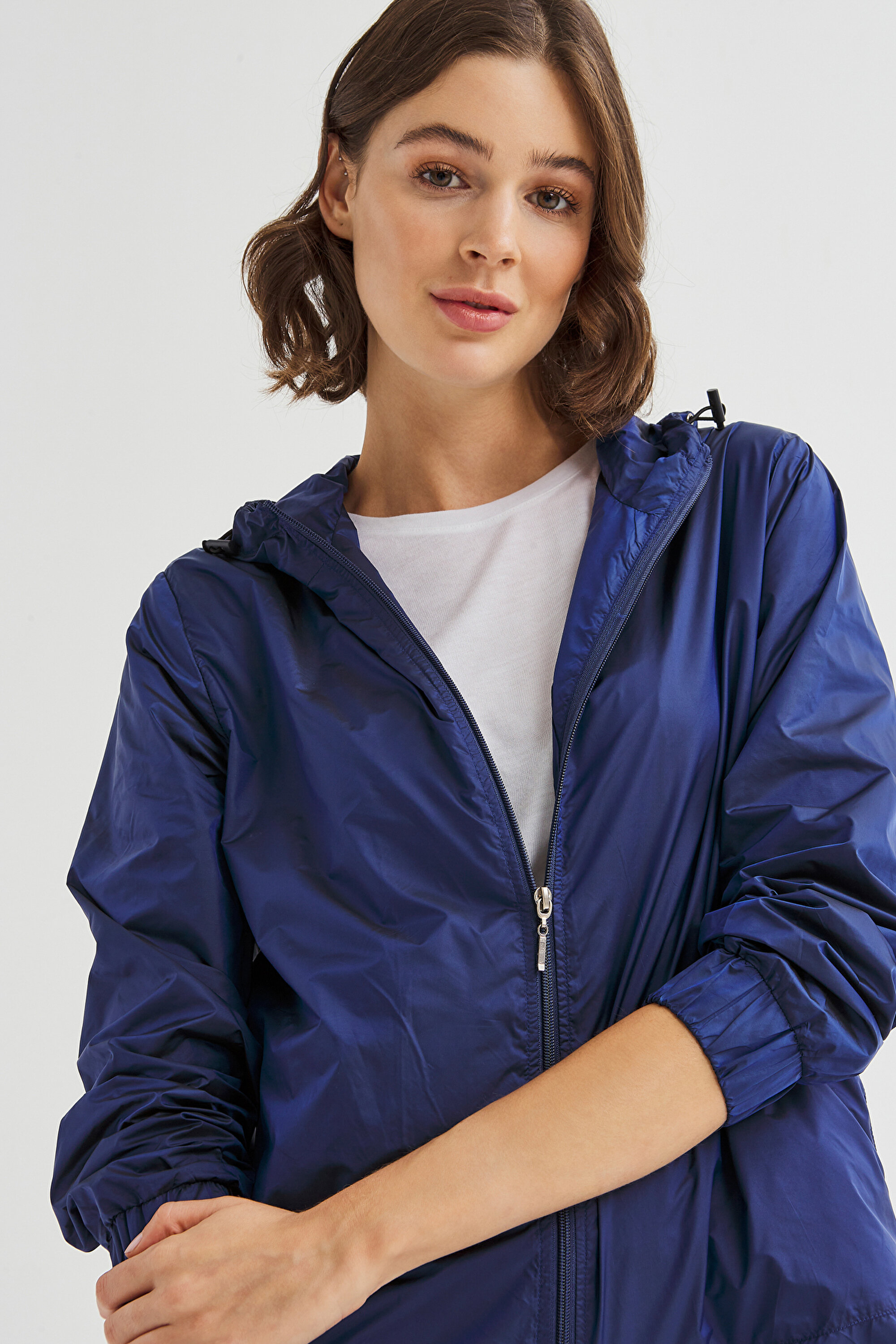 FLASHY RAINCOAT, L, PR14 K.MOR