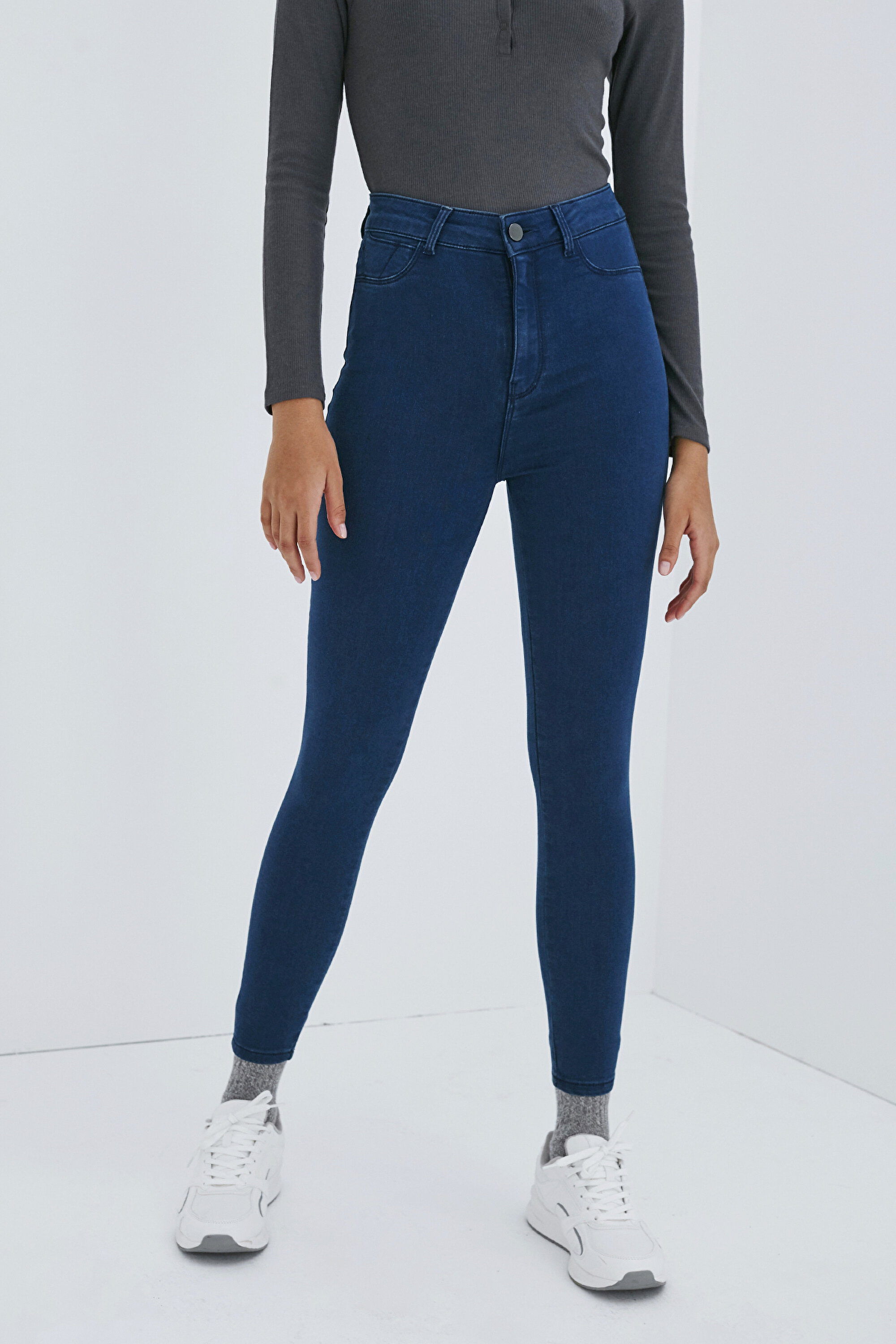 DAILY STRETCHY JEGG, 3XL, DNL DENIM BLUE