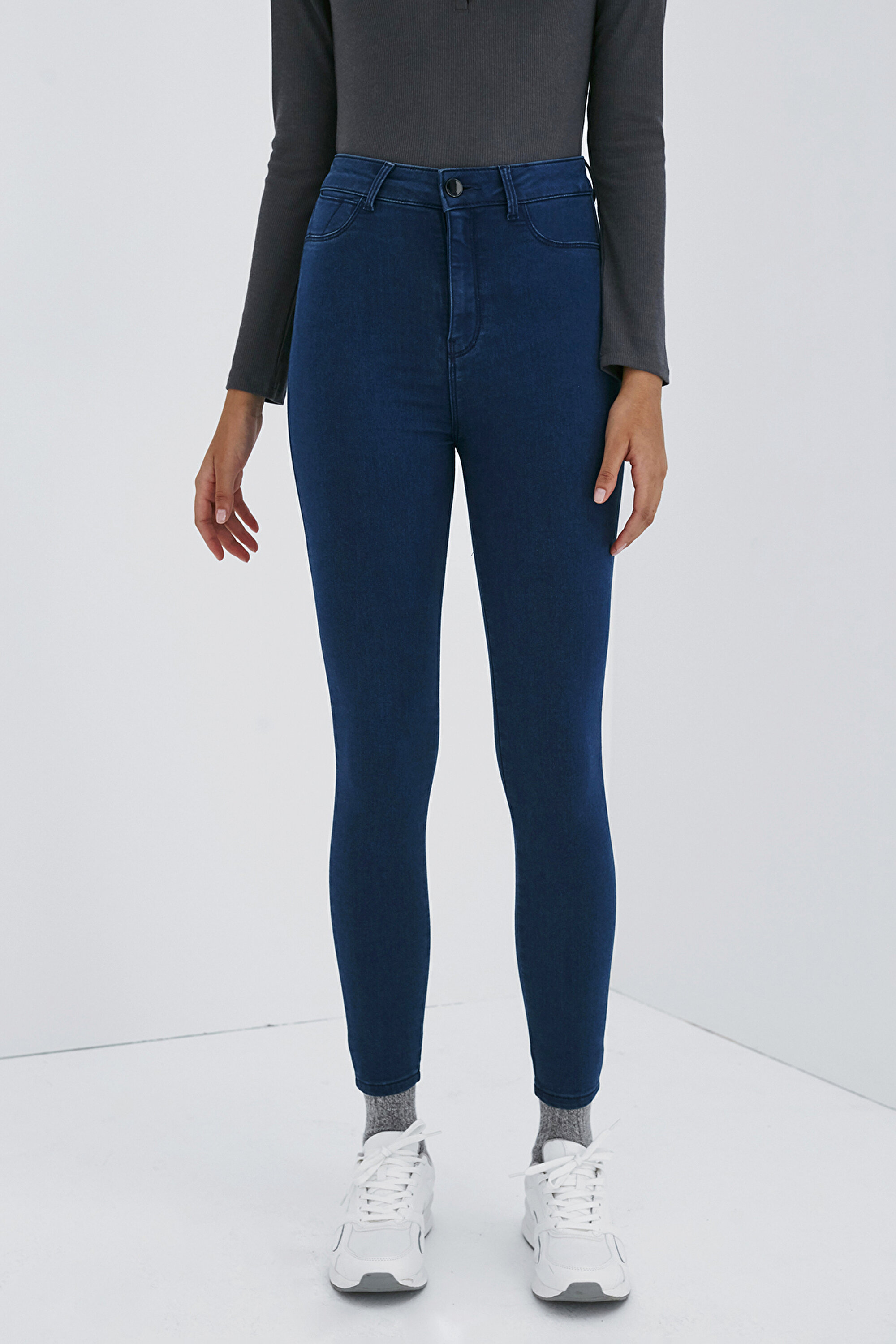 DAILY STRETCHY JEGG, 3XL, DNL DENIM BLUE
